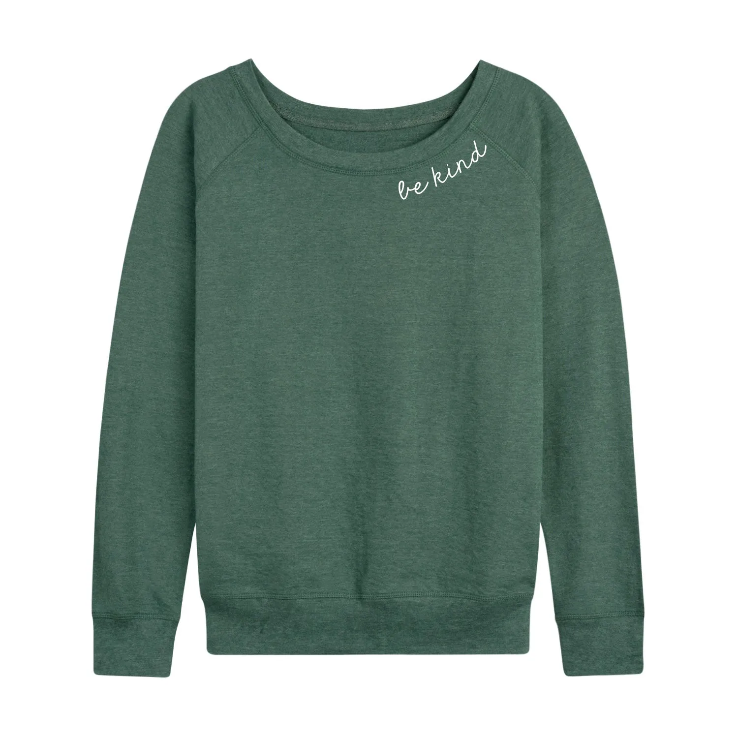 Instant Message - Be Kind - Women's French Terry Long Sleeve Shirt sold by Zulily product image thumbnail 3