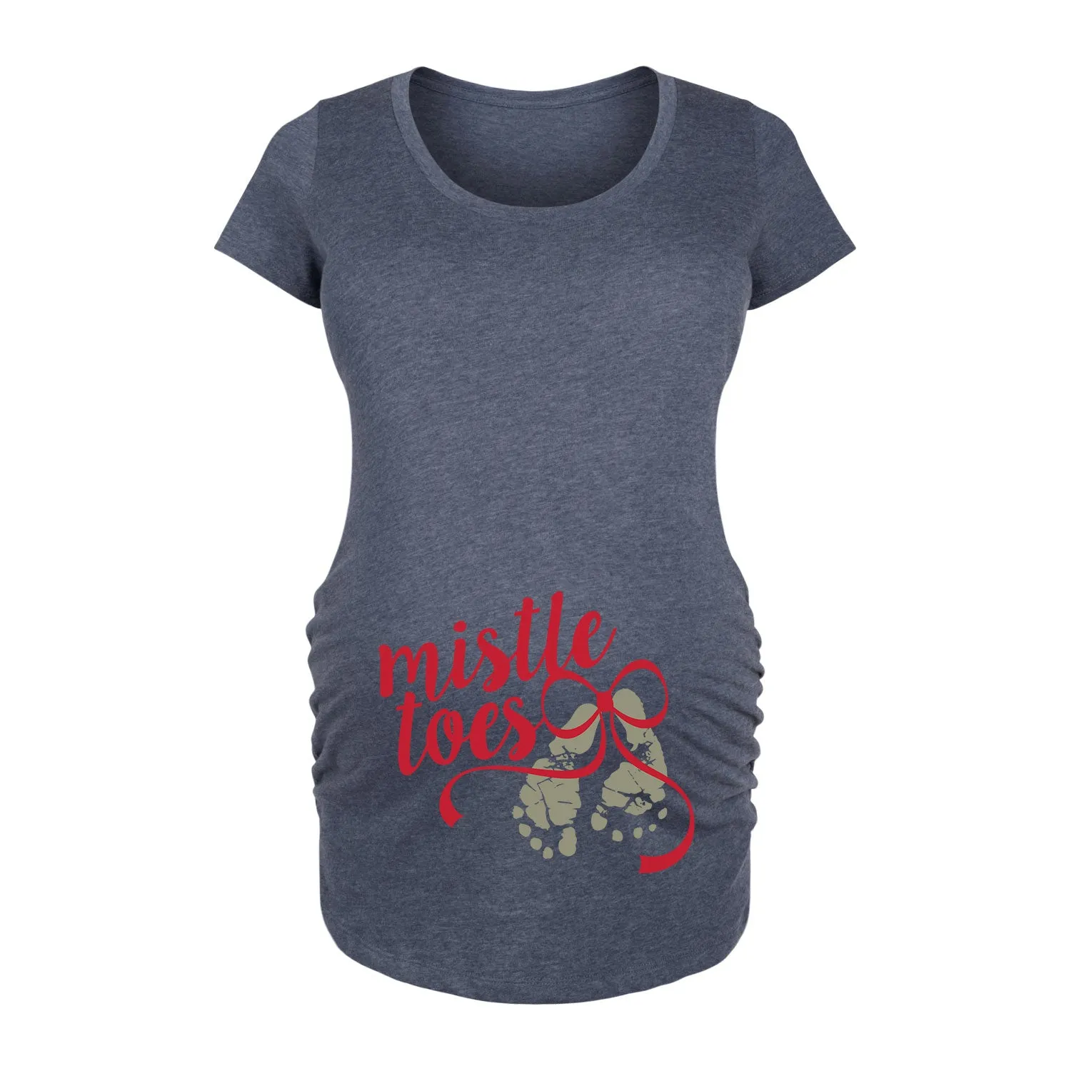 Bloom Maternity - Christmas Trendy Maternity Short Sleeve T-Shirts sold by Zulily