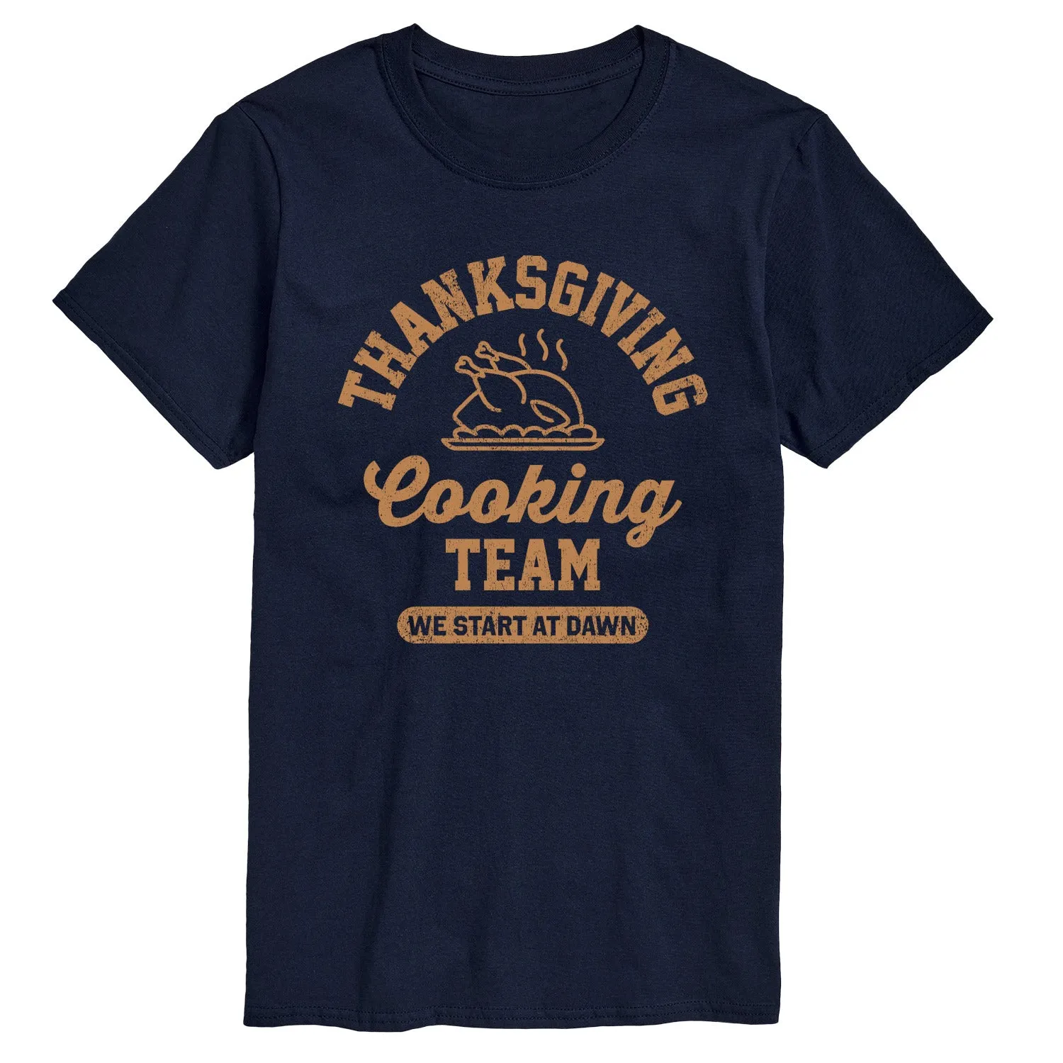 Instant Message - Thanksgiving Cooking Team - Men's Short Sleeve Graphic T-shirt sold by Zulily product image thumbnail 3