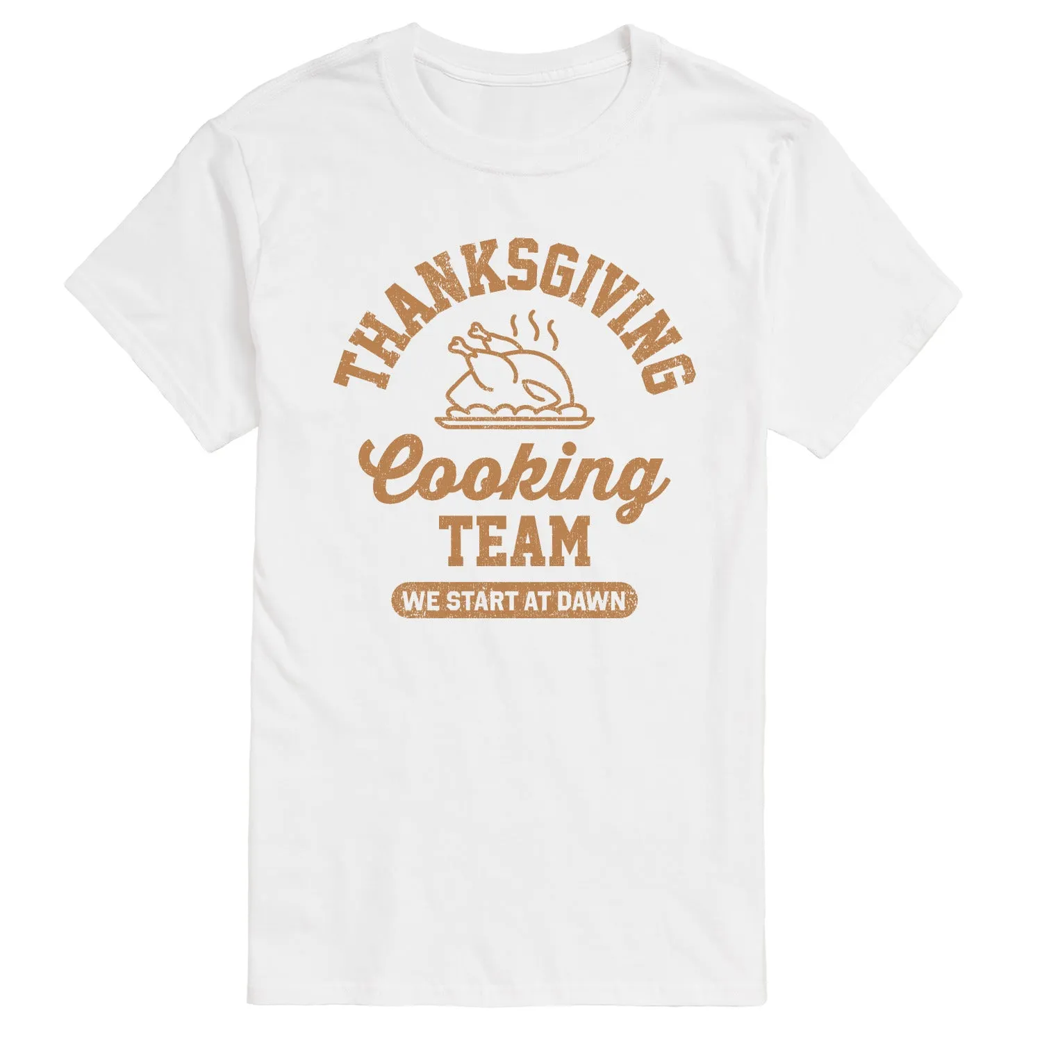 Instant Message - Thanksgiving Cooking Team - Men's Short Sleeve Graphic T-shirt sold by Zulily product image thumbnail 4