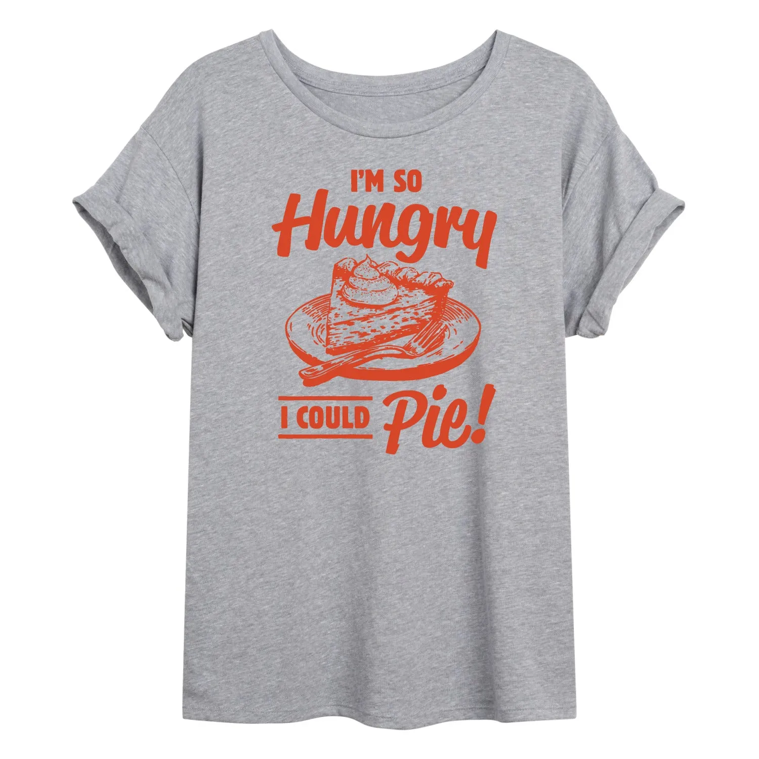 Instant Message - So Hungry I Could Pie - Womens Graphic T-shirt sold by Zulily