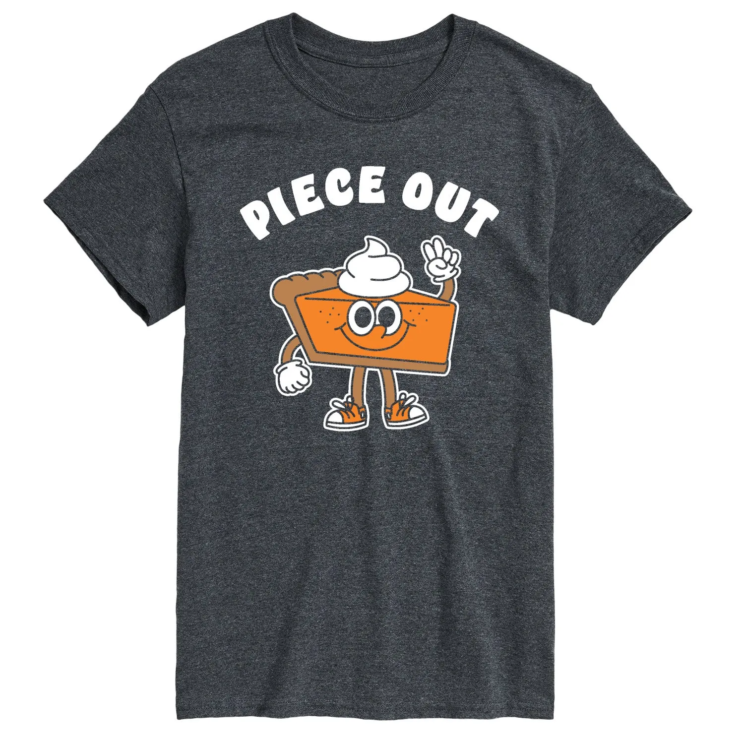 Instant Message - Piece Out Pie - Men's Short Sleeve Graphic T-shirt sold by Zulily product image thumbnail 3