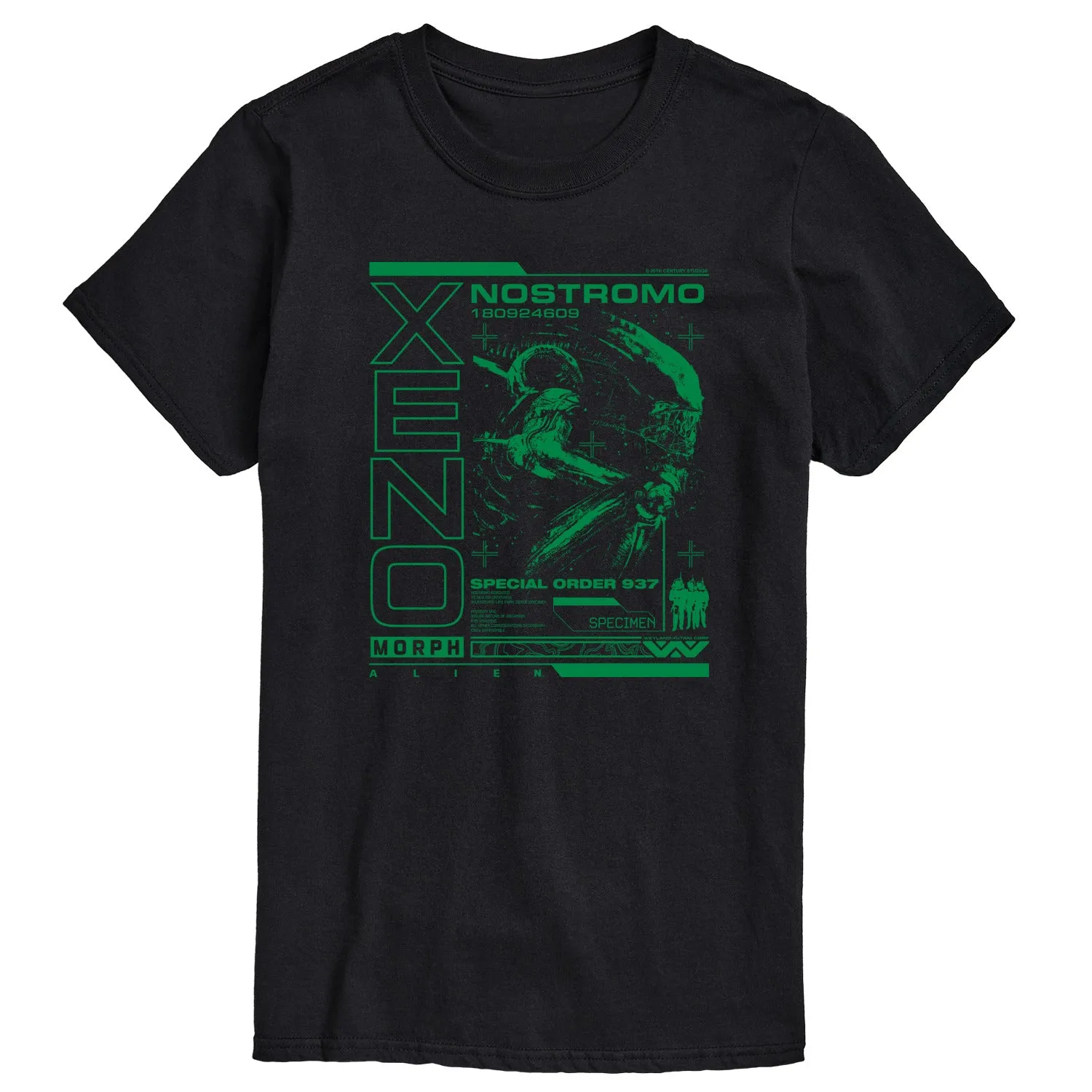 Alien - Xenomorph Dark Digital - Men's Short Sleeve Graphic T-Shirt sold by Zulily