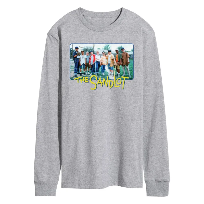 The Sandlot - Group - Men's Long Sleeve Graphic T-Shirt sold by Zulily