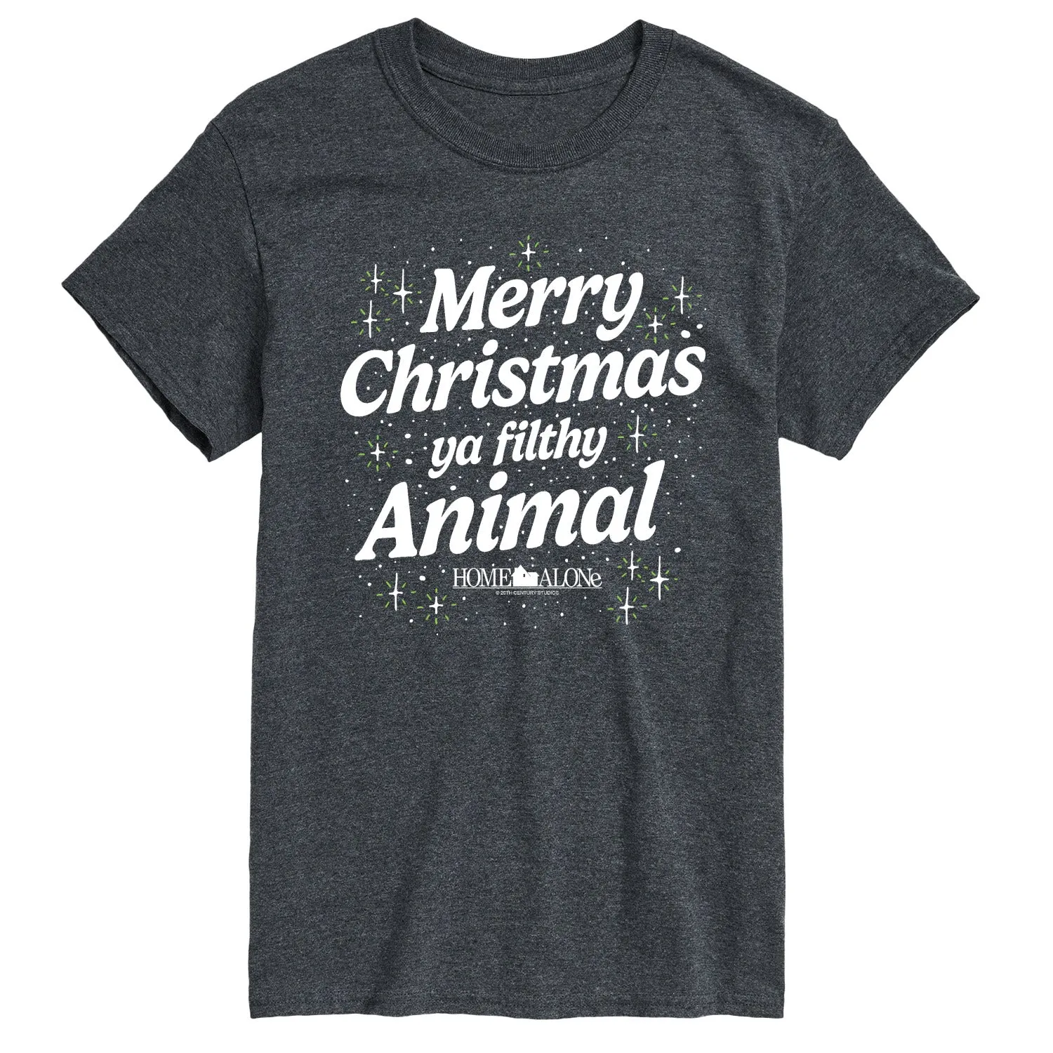 Home Alone - Merry Christmas Filthy Animal - Men's Short Sleeve Graphic T-Shirt sold by Zulily product image thumbnail 2