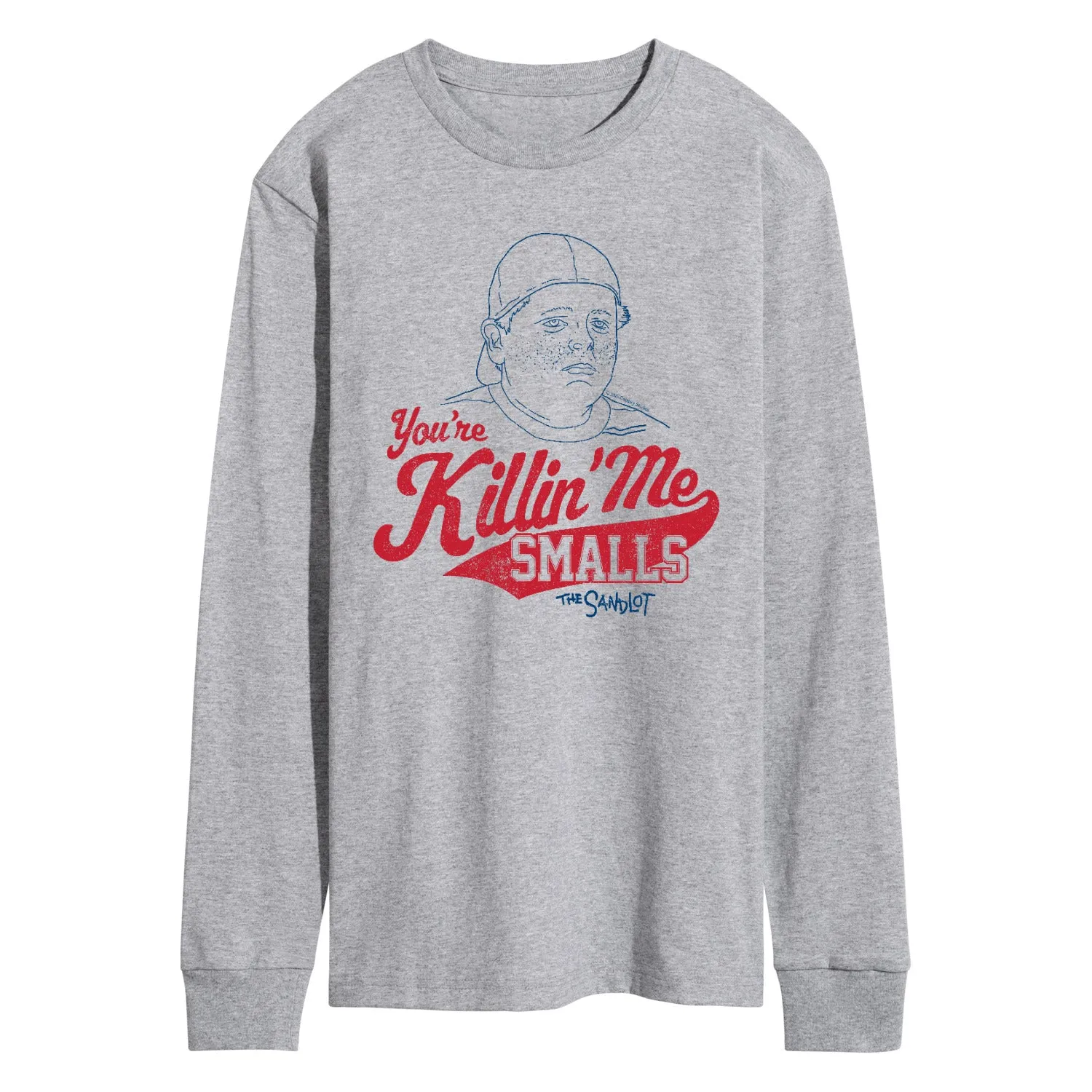 The Sandlot - Killin Me Smalls - Men's Long Sleeve Graphic T-Shirt sold by Zulily