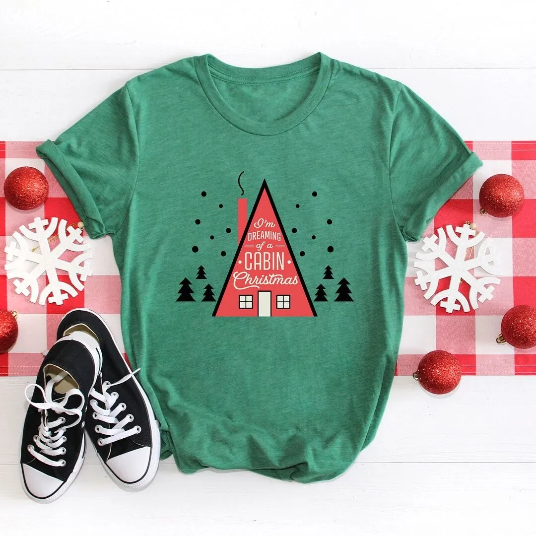 Cabin Christmas Short Sleeve Tee sold by Zulily