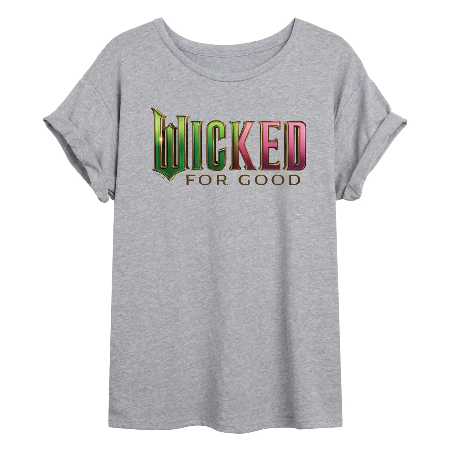 Wicked: Part 2 - For Good Logo - Women's Oversized Graphic T-Shirt sold by Zulily product image thumbnail 3