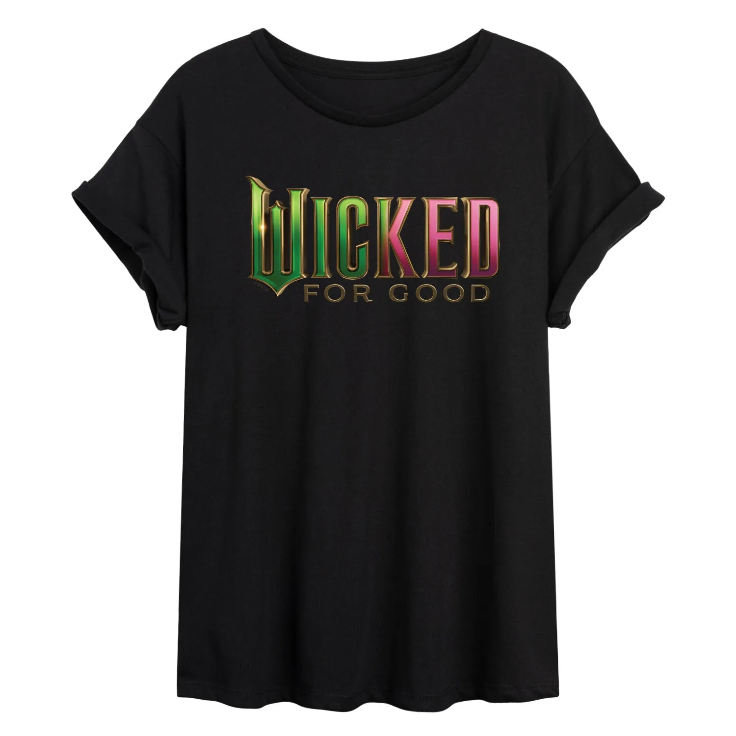 Wicked: Part 2 - For Good Logo - Women's Oversized Graphic T-Shirt sold by Zulily product image thumbnail 2