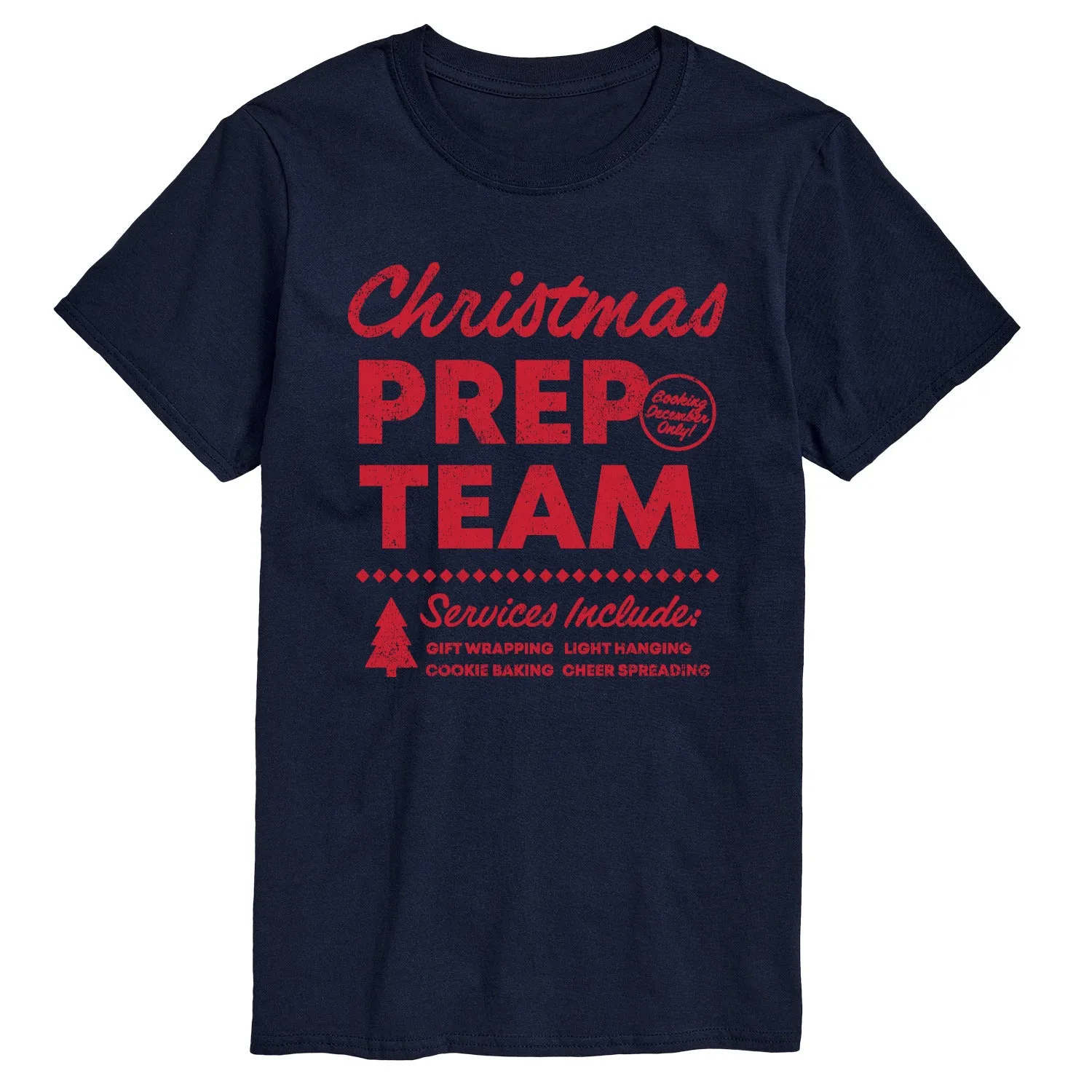 Instant Message - Christmas Prep Team - Men's Short Sleeve Graphic T-Shirt sold by Zulily product image thumbnail 5
