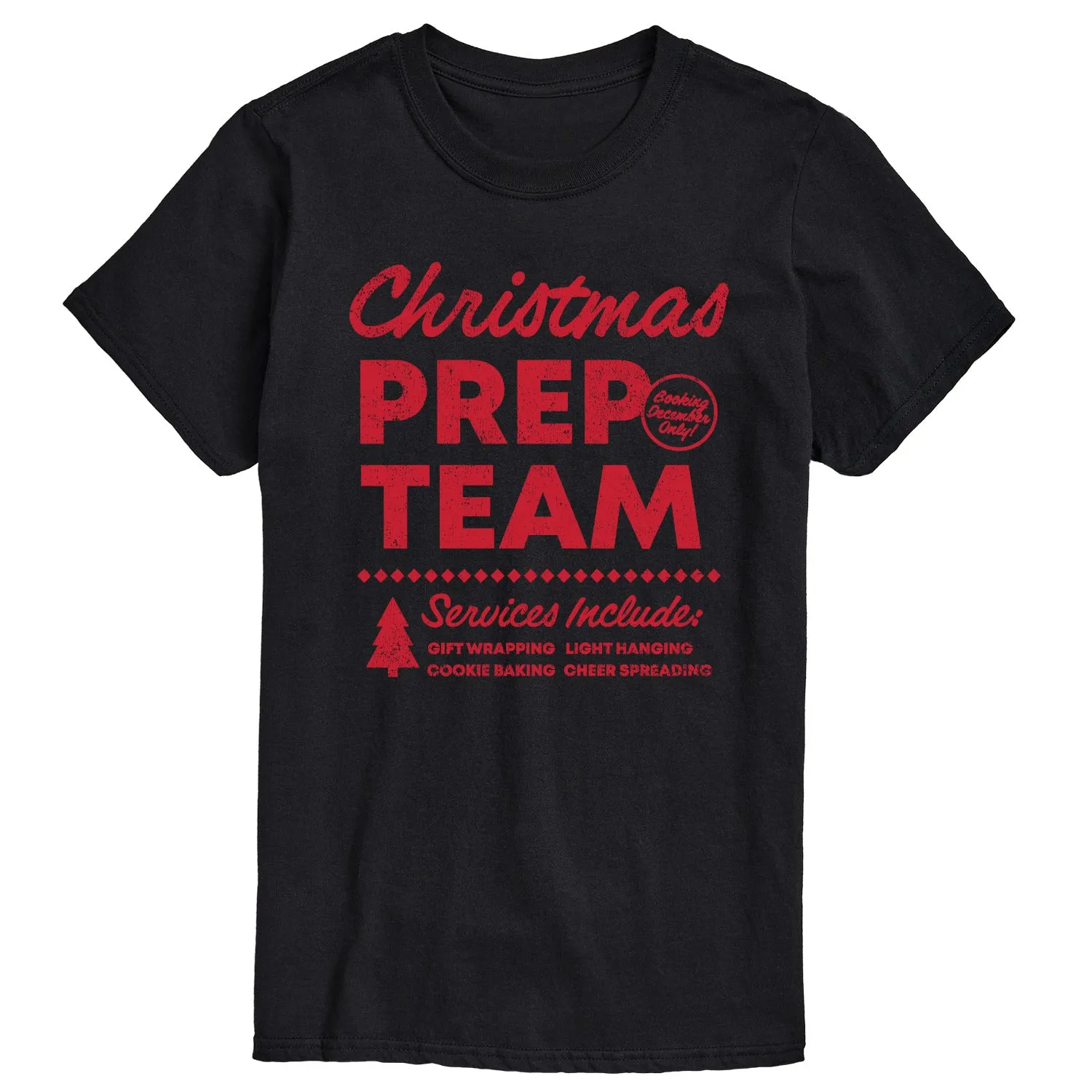 Instant Message - Christmas Prep Team - Men's Short Sleeve Graphic T-Shirt sold by Zulily product image thumbnail 2