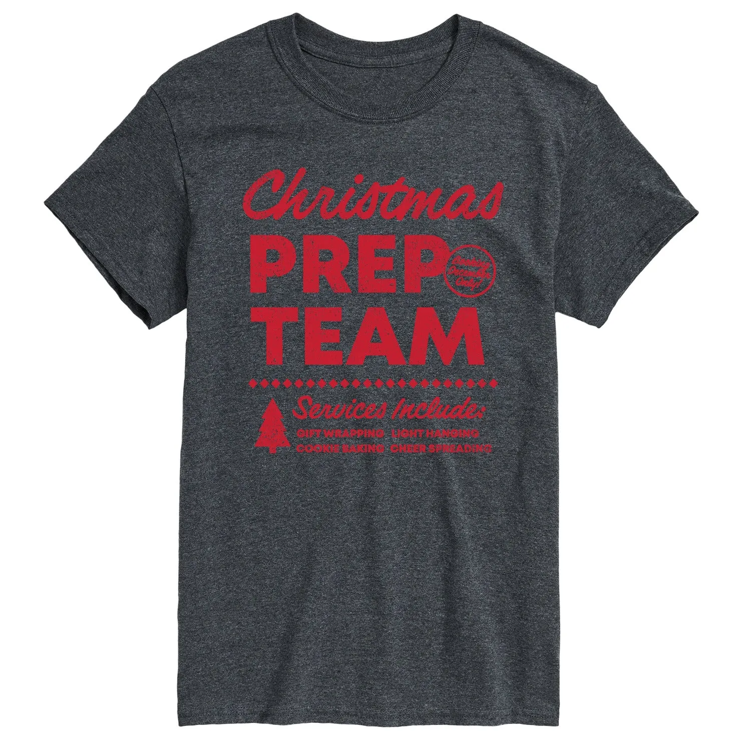 Instant Message - Christmas Prep Team - Men's Short Sleeve Graphic T-Shirt sold by Zulily product image thumbnail 4
