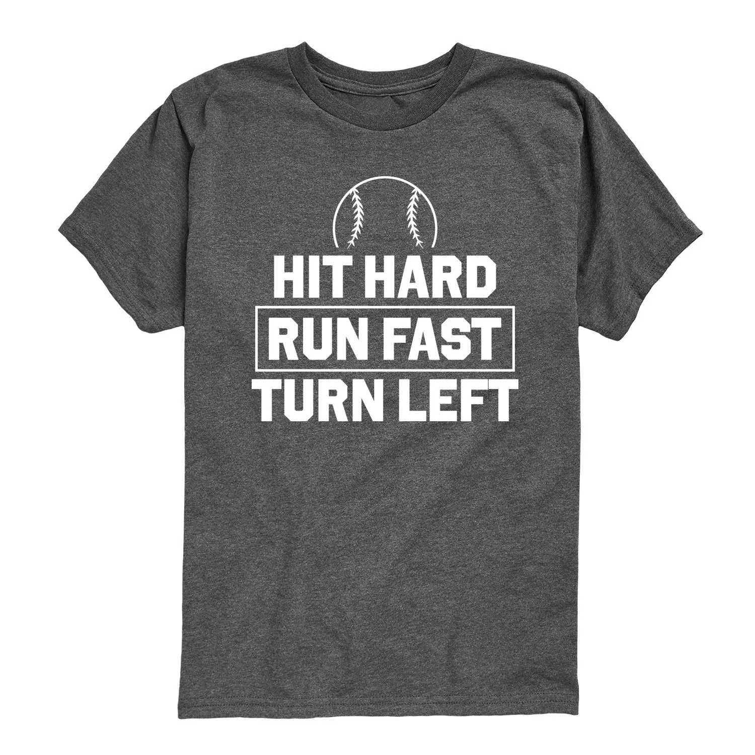 Instant Message - Hit Hard Run Fast - Youth Short Sleeve Graphic T-shirt sold by Zulily product image thumbnail 2