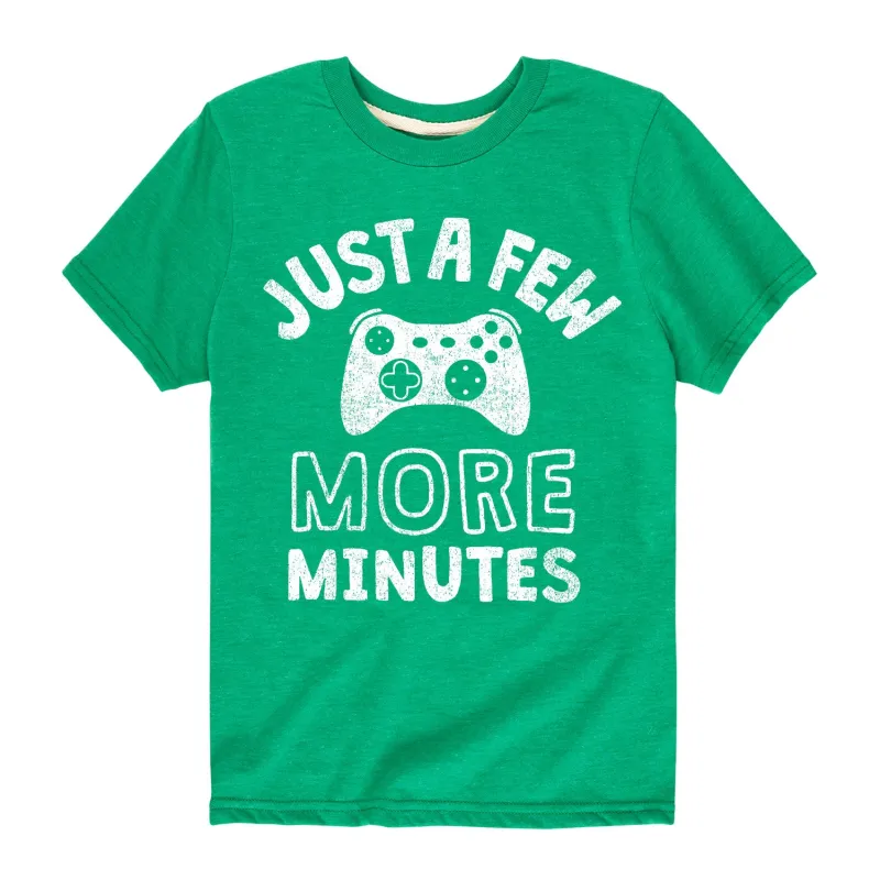 Instant Message - Just A Few More Minutes - Youth Short Sleeve Tee sold by Zulily