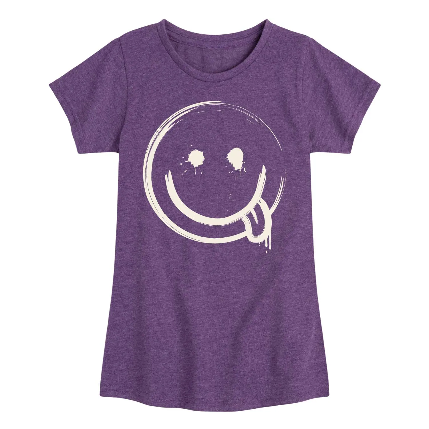 Instant Message - Splatter Face - Youth Girls Short Sleeve T-shirt sold by Zulily product image thumbnail 3