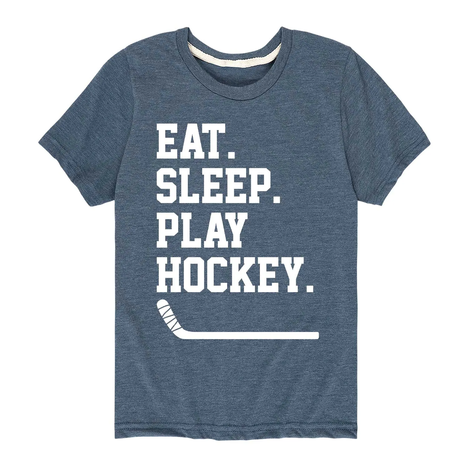 Instant Message - Eat Sleep Play Hockey - Youth Short Sleeve Graphic T-shirt sold by Zulily product image thumbnail 2