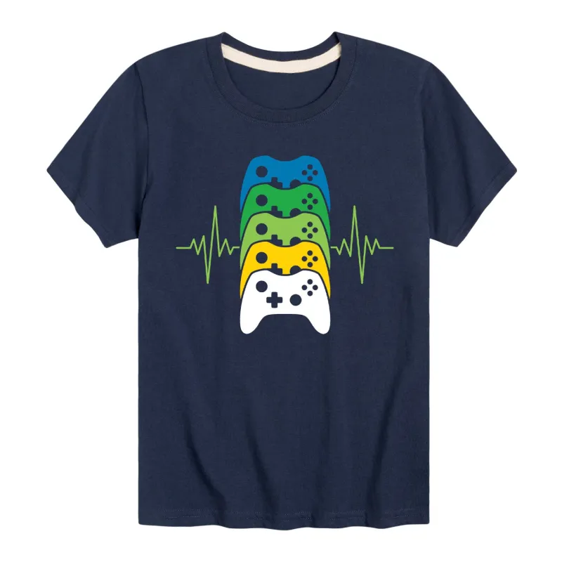 Instant Message - Gamer Pulse - Youth Short Sleeve Graphic T-shirt sold by Zulily