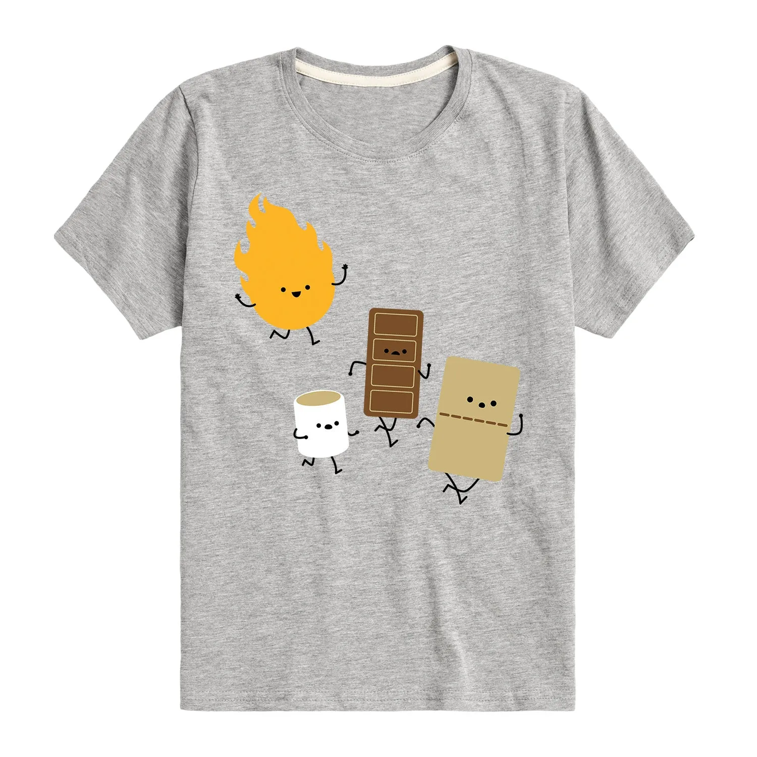 Instant Message - Fire And Smore - Youth Short Sleeve Graphic T-shirt sold by Zulily product image thumbnail 2