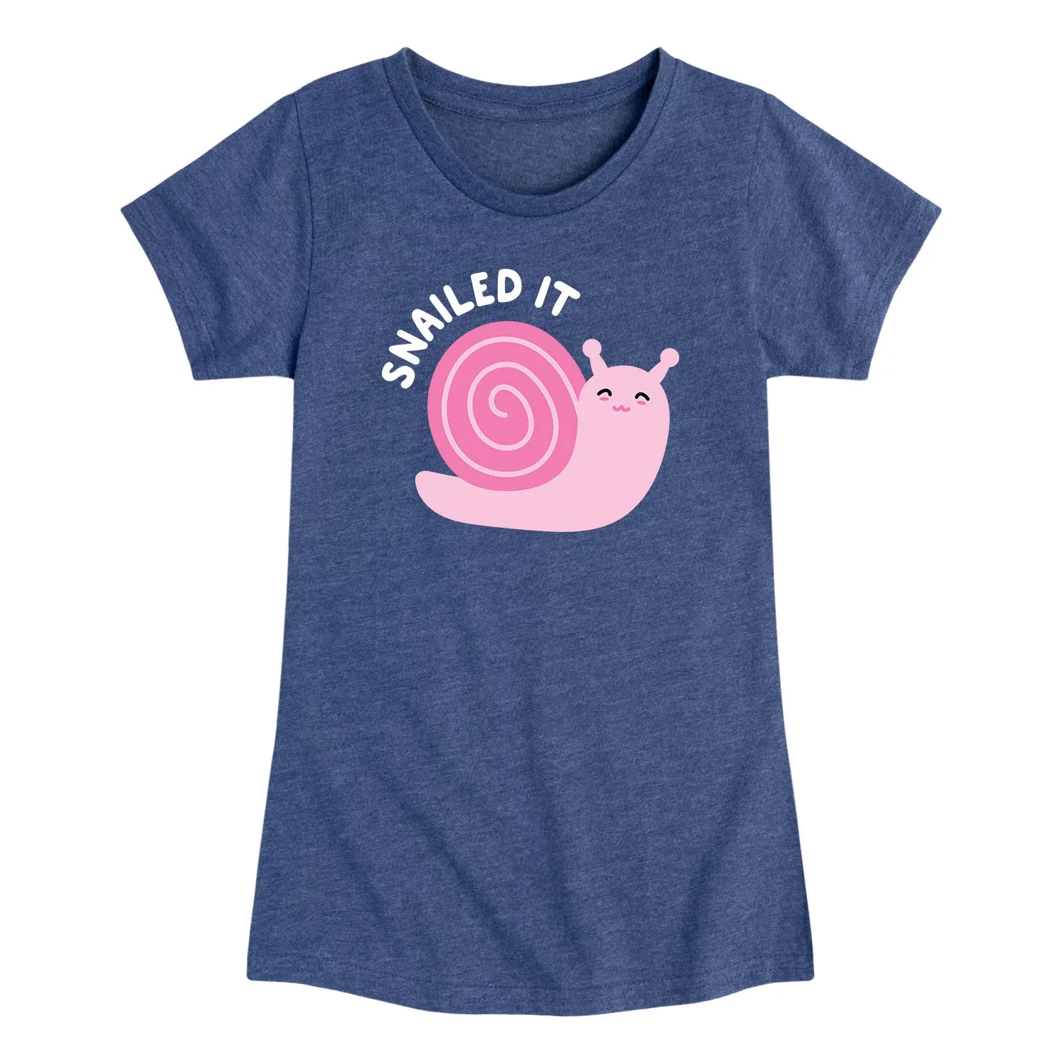 Instant Message - Snailed It - Youth Girls Short Sleeve T-shirt sold by Zulily