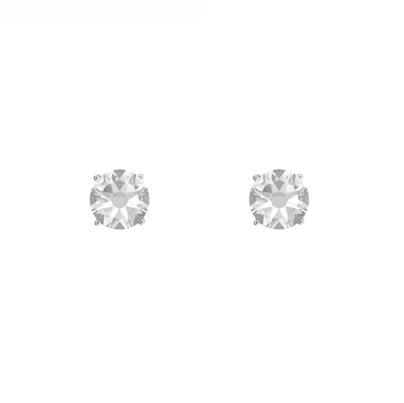 callura Timeless Stainless Steel & Cubic Zirconia Birthstone Solitaire Stud Earrings – May Emerald Green sold by Zulily