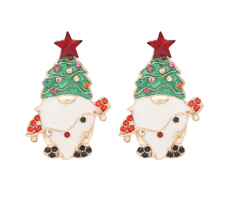 Don’t AsK Christmas Gnome Earrings – Festive Holiday Jewellery for Women sold by Zulily