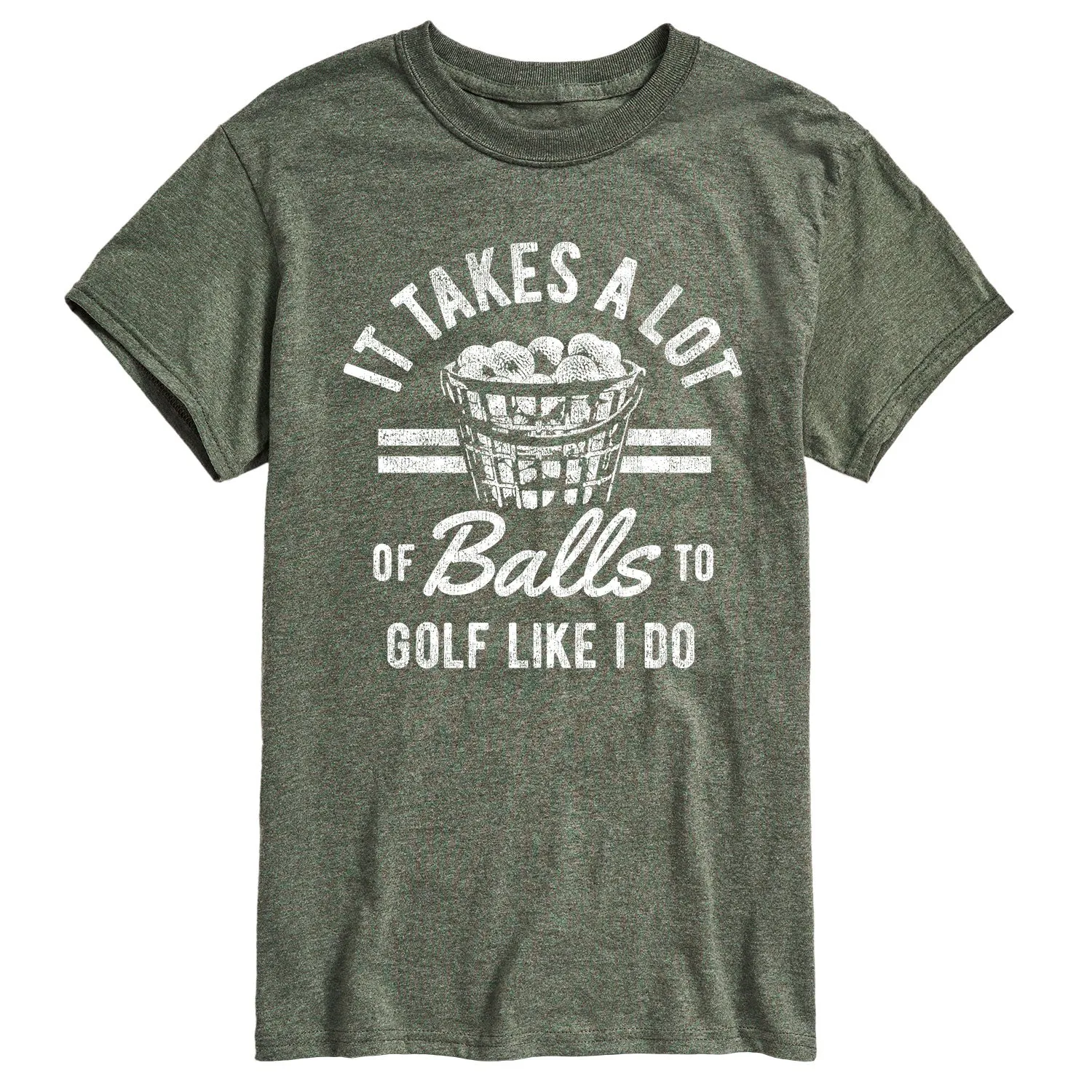 Instant Message - It Takes A Lot Of Balls - Men's Short Sleeve Graphic T-Shirt sold by Zulily product image thumbnail 5