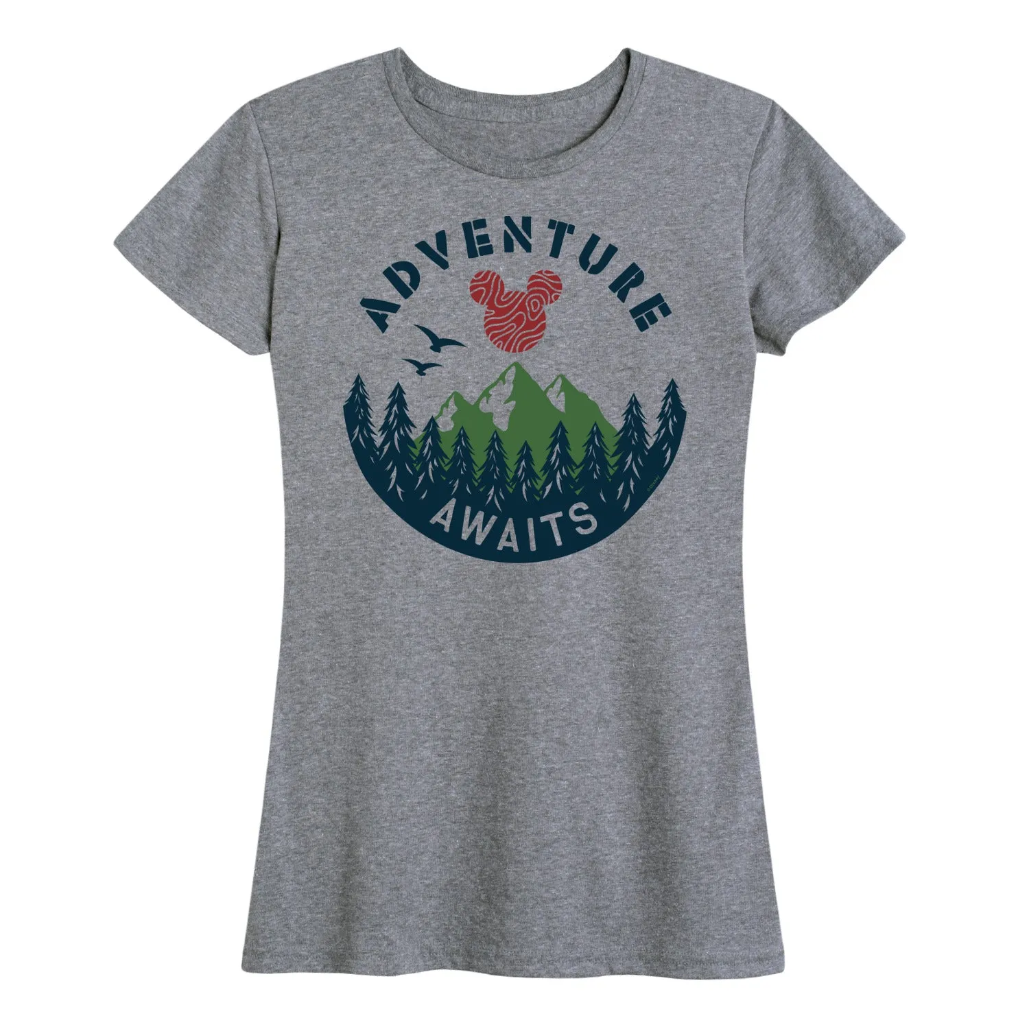 Mickey & Friends - Adventure Awaits - Women's Short Sleeve Graphic T-Shirt sold by Zulily product image thumbnail 3