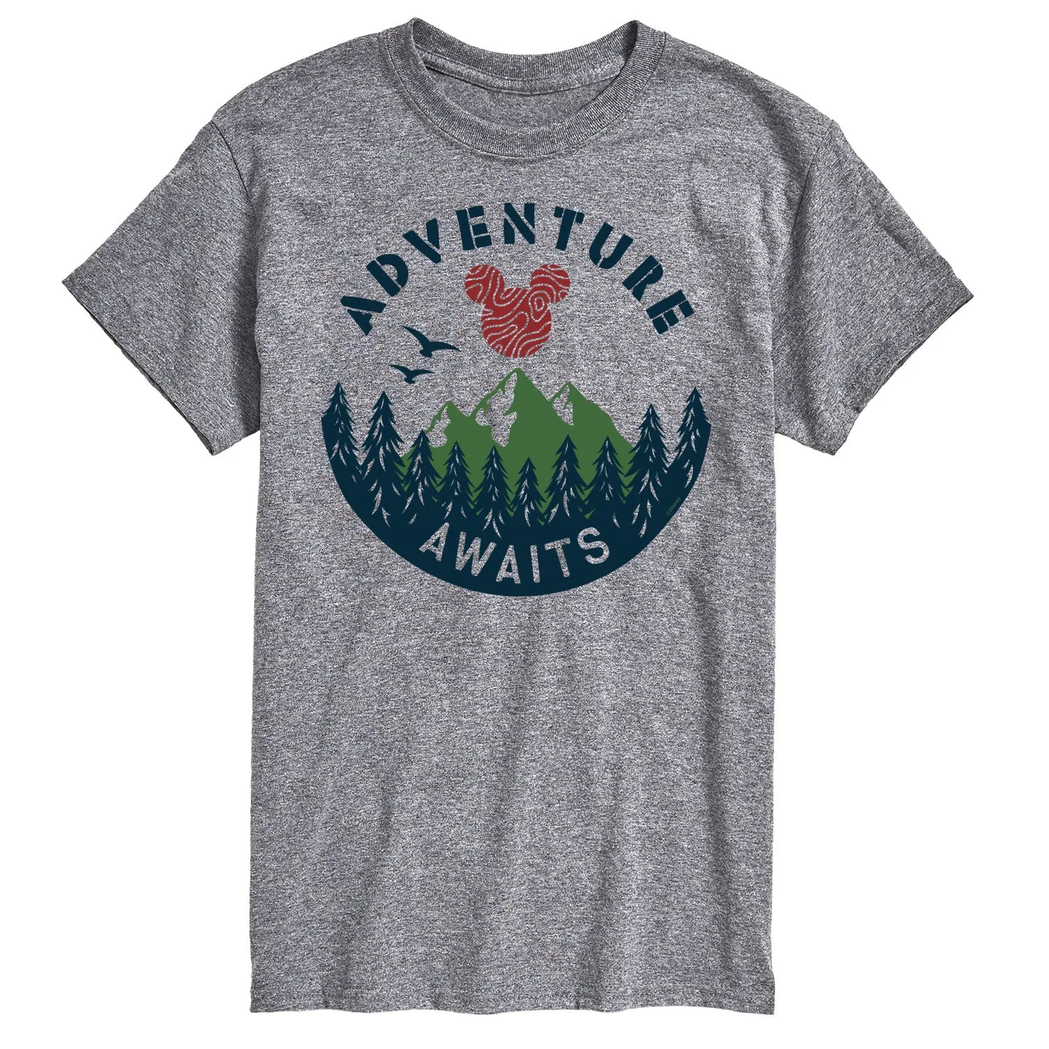 Mickey & Friends - Adventure Awaits - Men's Short Sleeve Graphic T-Shirt sold by Zulily