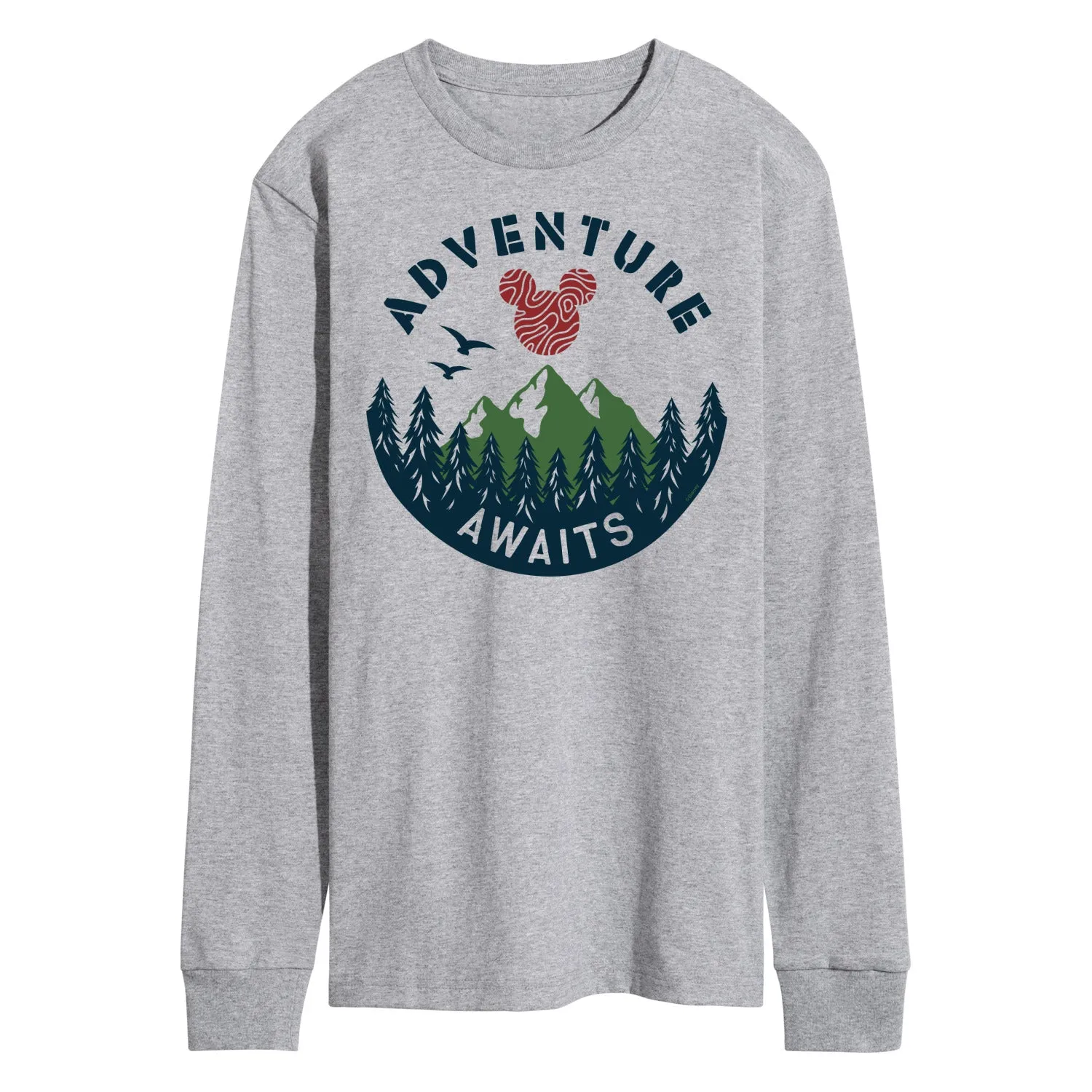Mickey & Friends - Adventure Awaits - Men's Long Sleeve T-Shirt sold by Zulily