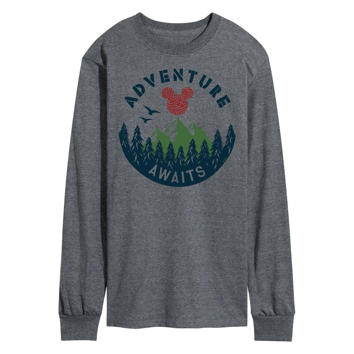 Mickey & Friends - Adventure Awaits - Men's Long Sleeve T-Shirt sold by Zulily product image thumbnail 2