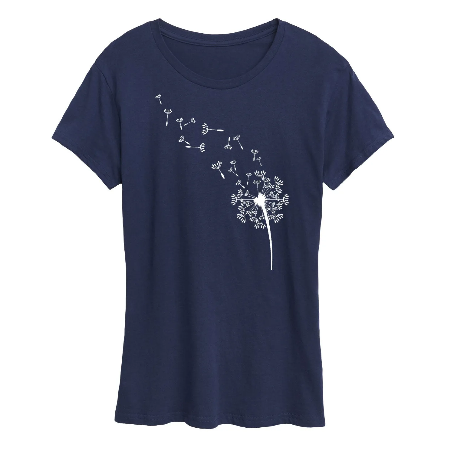 Instant Message - Dandelion Seeds - Women's Short Sleeve Graphic T-shirt sold by Zulily