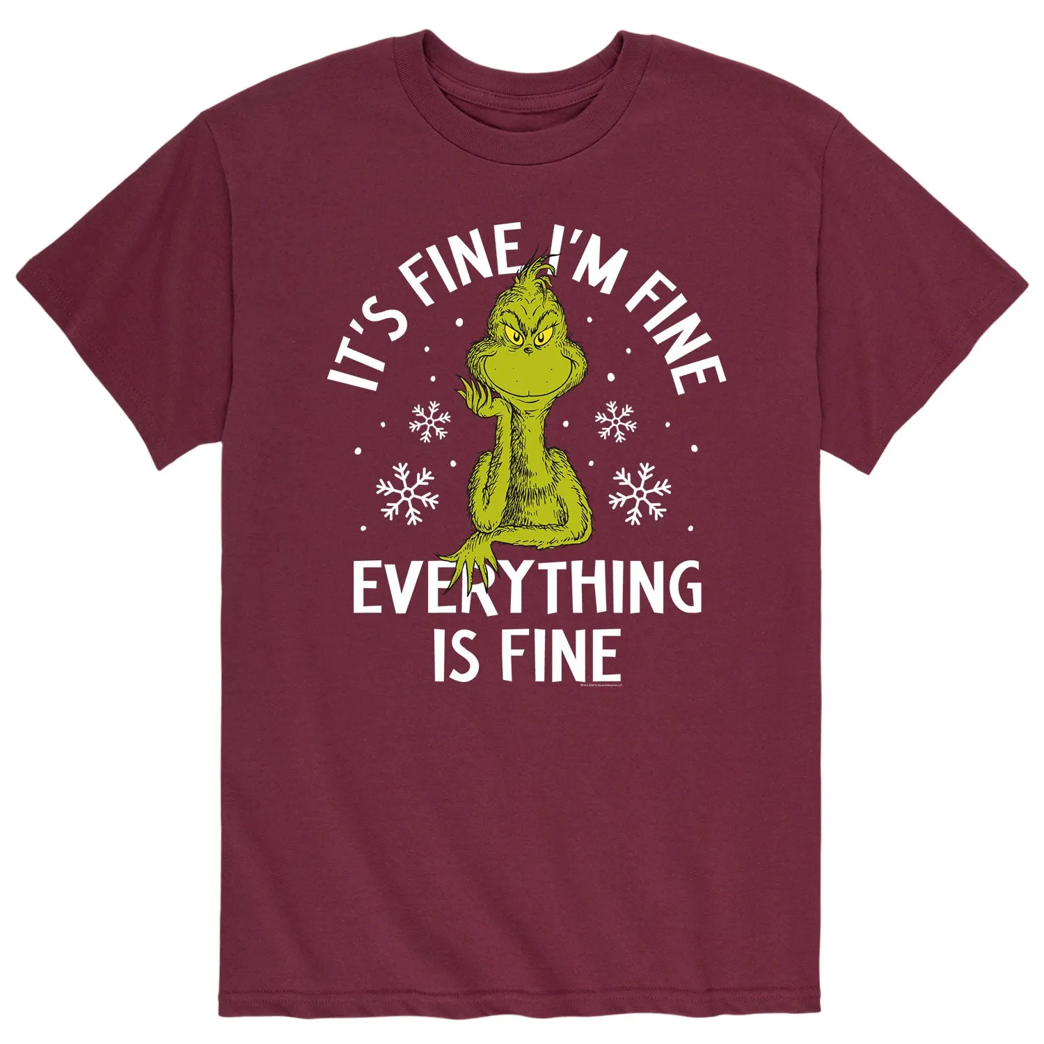 Dr. Seuss - How The Grinch Stole Christmas - Men's Short Sleeve Graphic T-Shirt sold by Zulily product image thumbnail 2