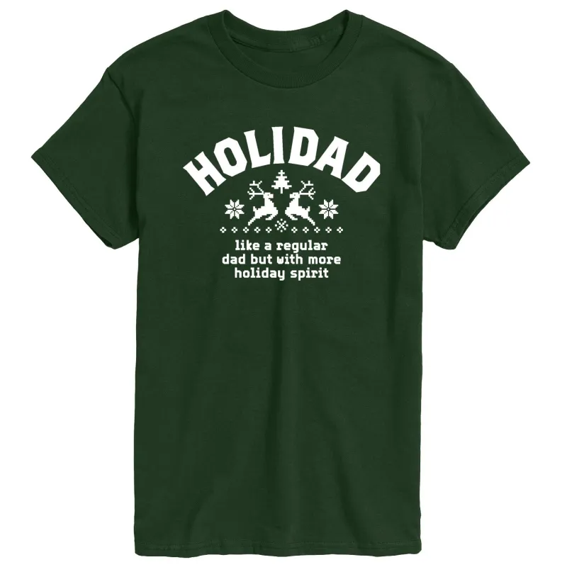 Instant Message - Holidad - Men's Short Sleeve Graphic T-Shirt sold by Zulily