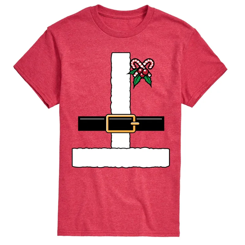 Instant Message - Santa Suit - Men's Short Sleeve Graphic T-shirt sold by Zulily