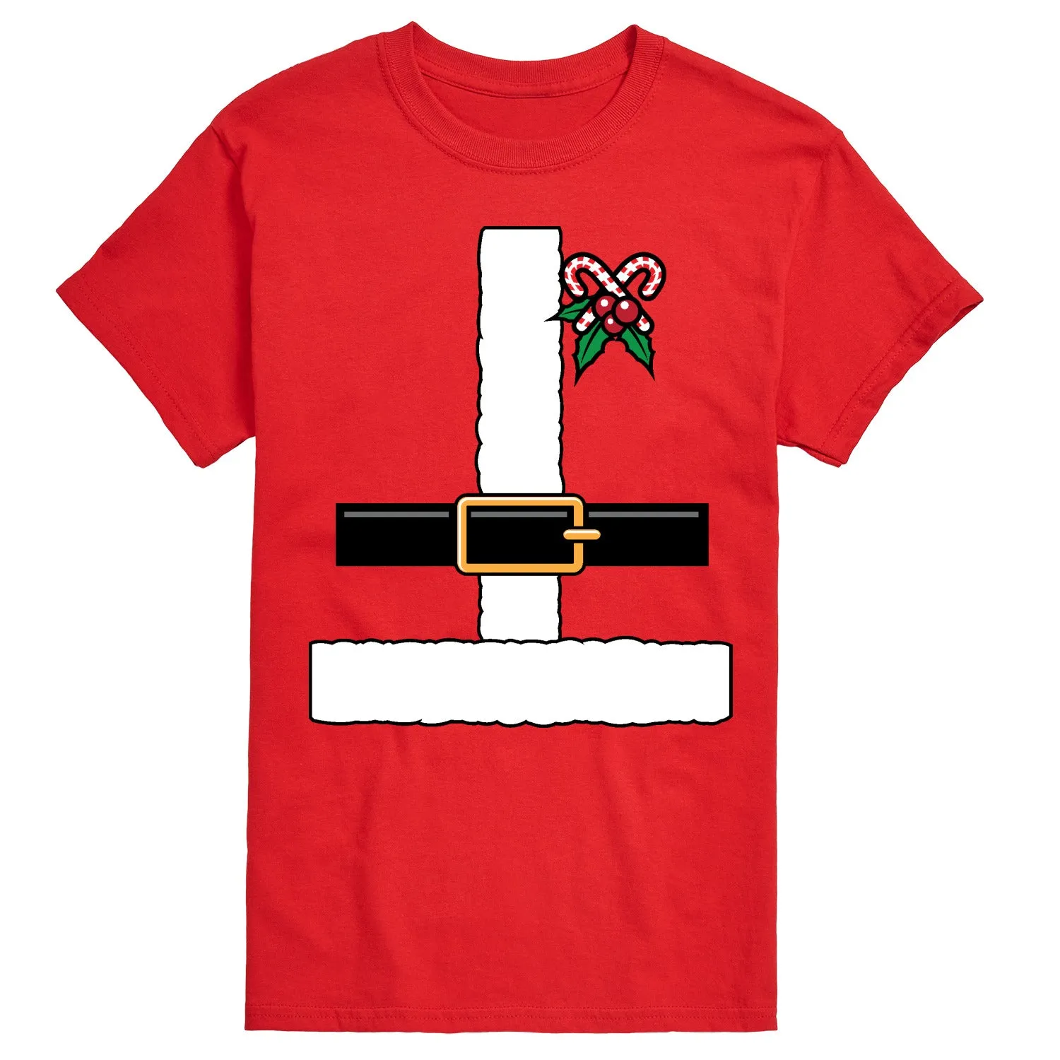 Instant Message - Santa Suit - Men's Short Sleeve Graphic T-shirt sold by Zulily product image thumbnail 2