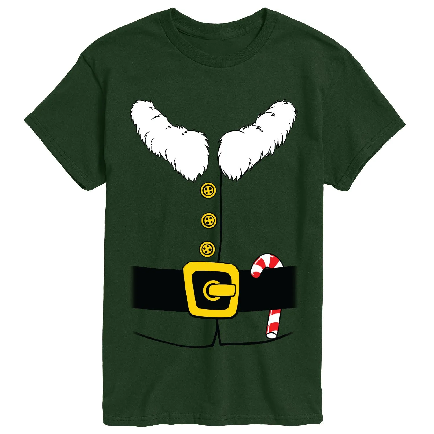 Instant Message - Elf Suit - Men's Short Sleeve Graphic T-shirt sold by Zulily