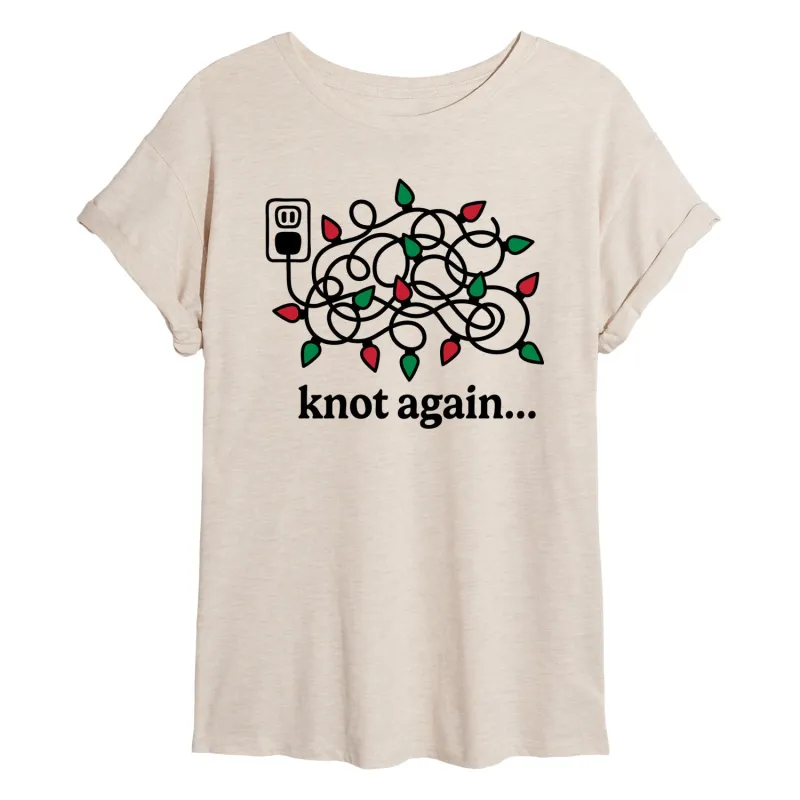 Instant Message - Knot Again Lights - Womens Graphic T-shirt sold by Zulily
