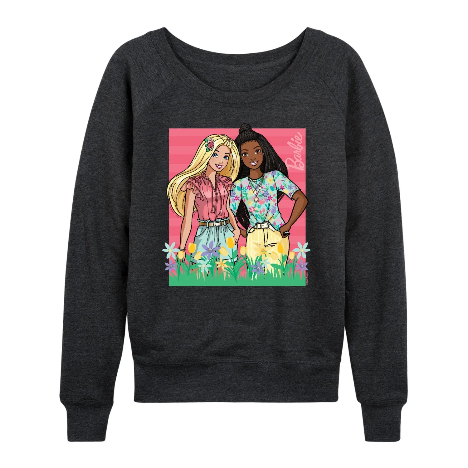 Barbie - Easter - Best Buddies - Women's Lightweight French Terry Long Sleeve Shirt sold by Zulily product image thumbnail 4