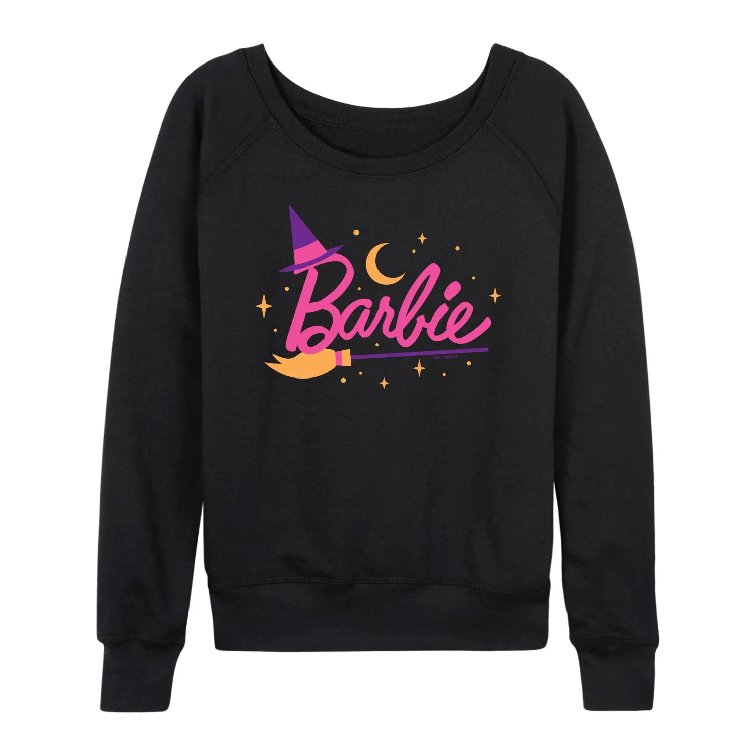 Barbie - Barbie Halloween Art - Women's Lightweight French Terry Long Sleeve Shirt sold by Zulily product image thumbnail 4