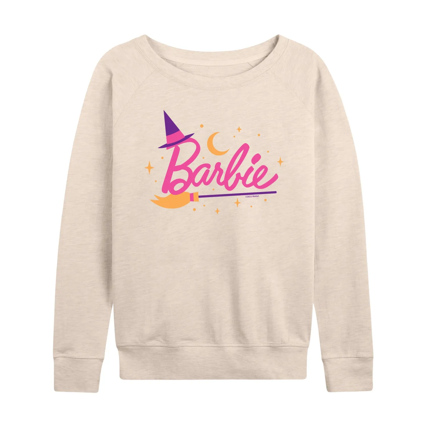 Barbie - Barbie Halloween Art - Women's Lightweight French Terry Long Sleeve Shirt sold by Zulily