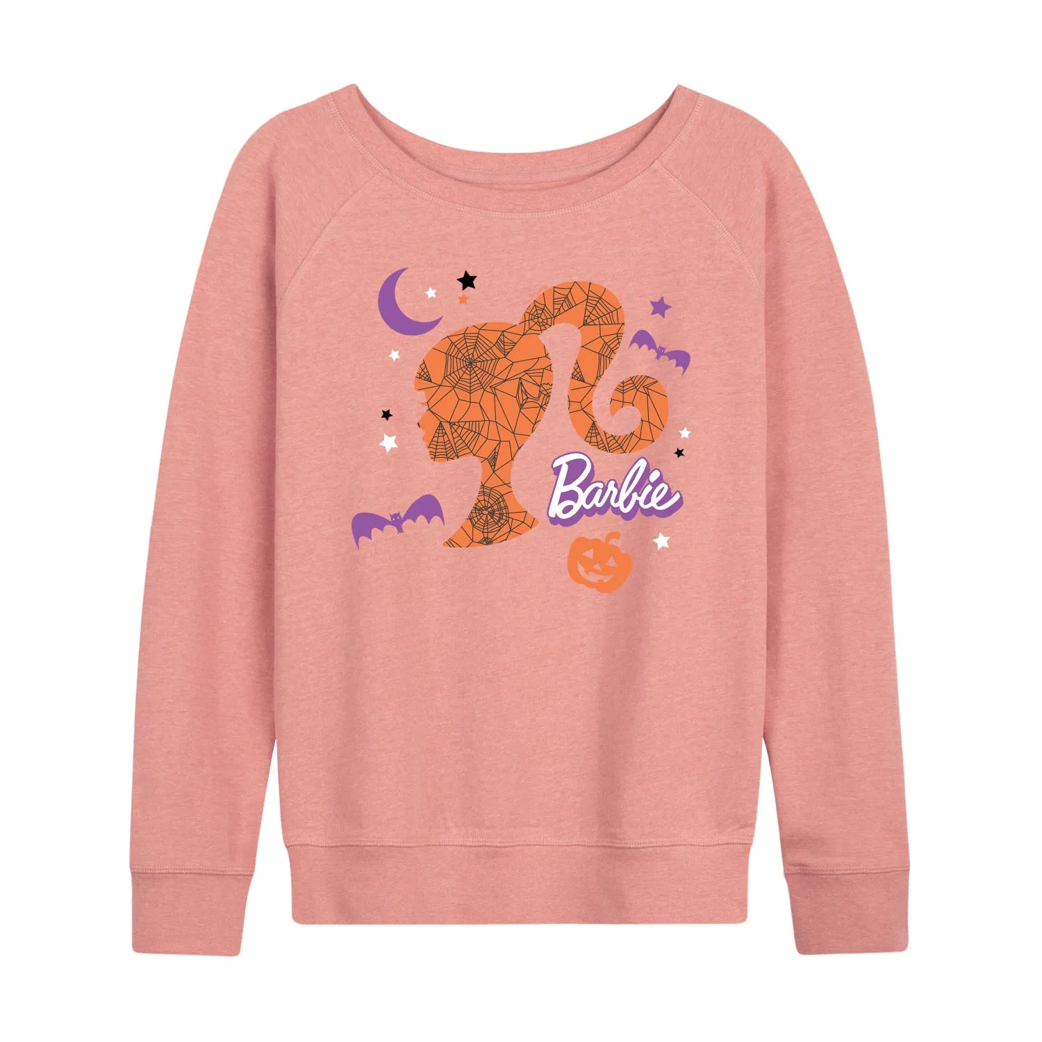 Barbie - Witch Sihlouette - Women's Lightweight French Terry Long Sleeve Shirt sold by Zulily
