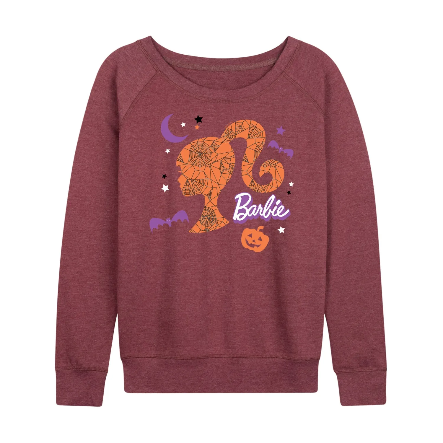 Barbie - Witch Sihlouette - Women's Lightweight French Terry Long Sleeve Shirt sold by Zulily product image thumbnail 5