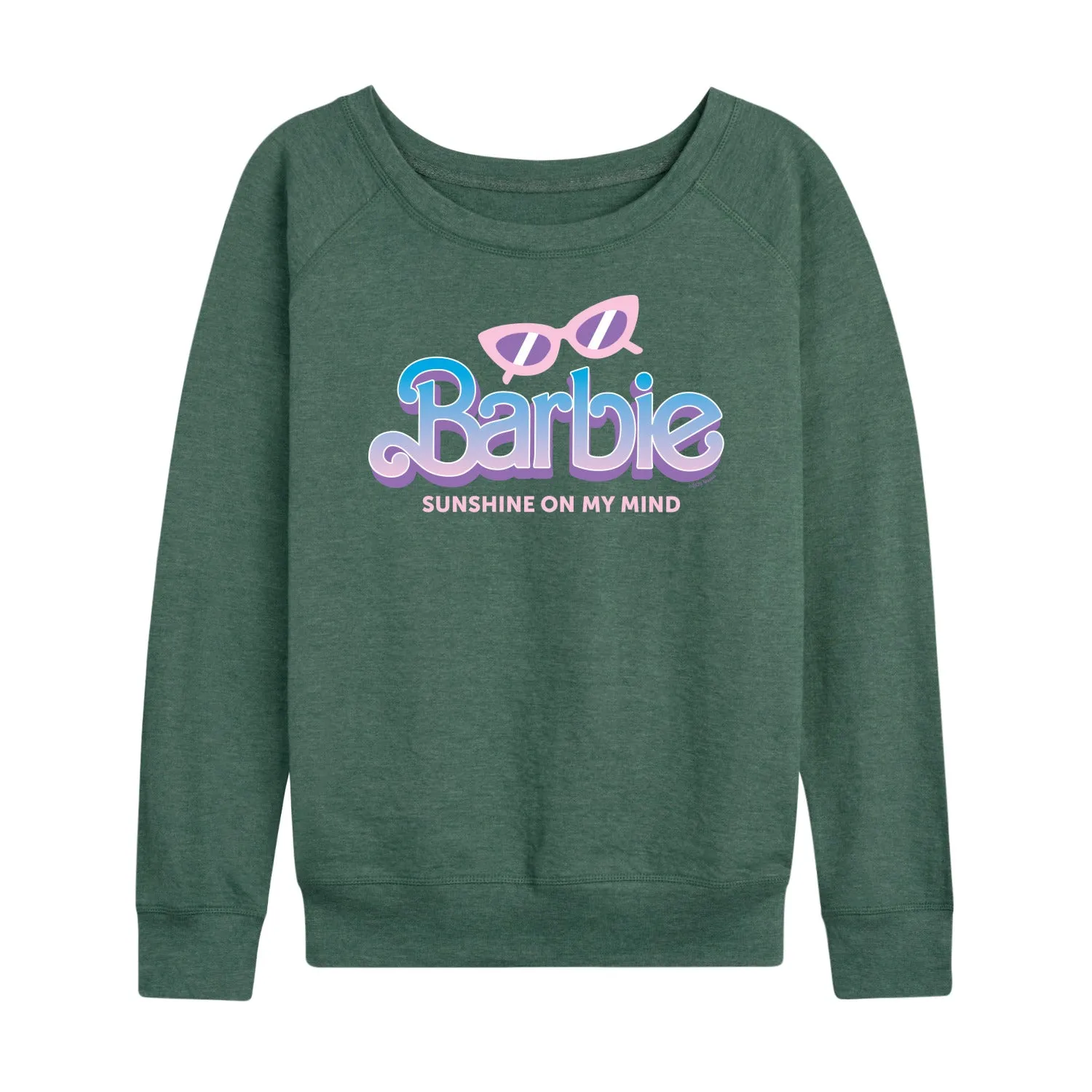 Barbie - Sunshine On My Mind - Women's Lightweight French Terry Long Sleeve Shirt sold by Zulily product image thumbnail 4