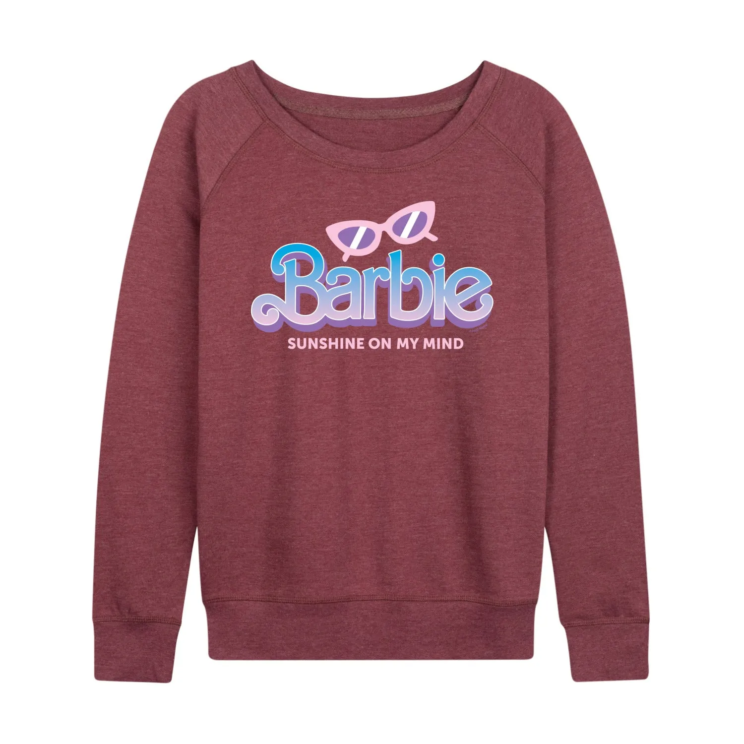 Barbie - Sunshine On My Mind - Women's Lightweight French Terry Long Sleeve Shirt sold by Zulily product image thumbnail 5