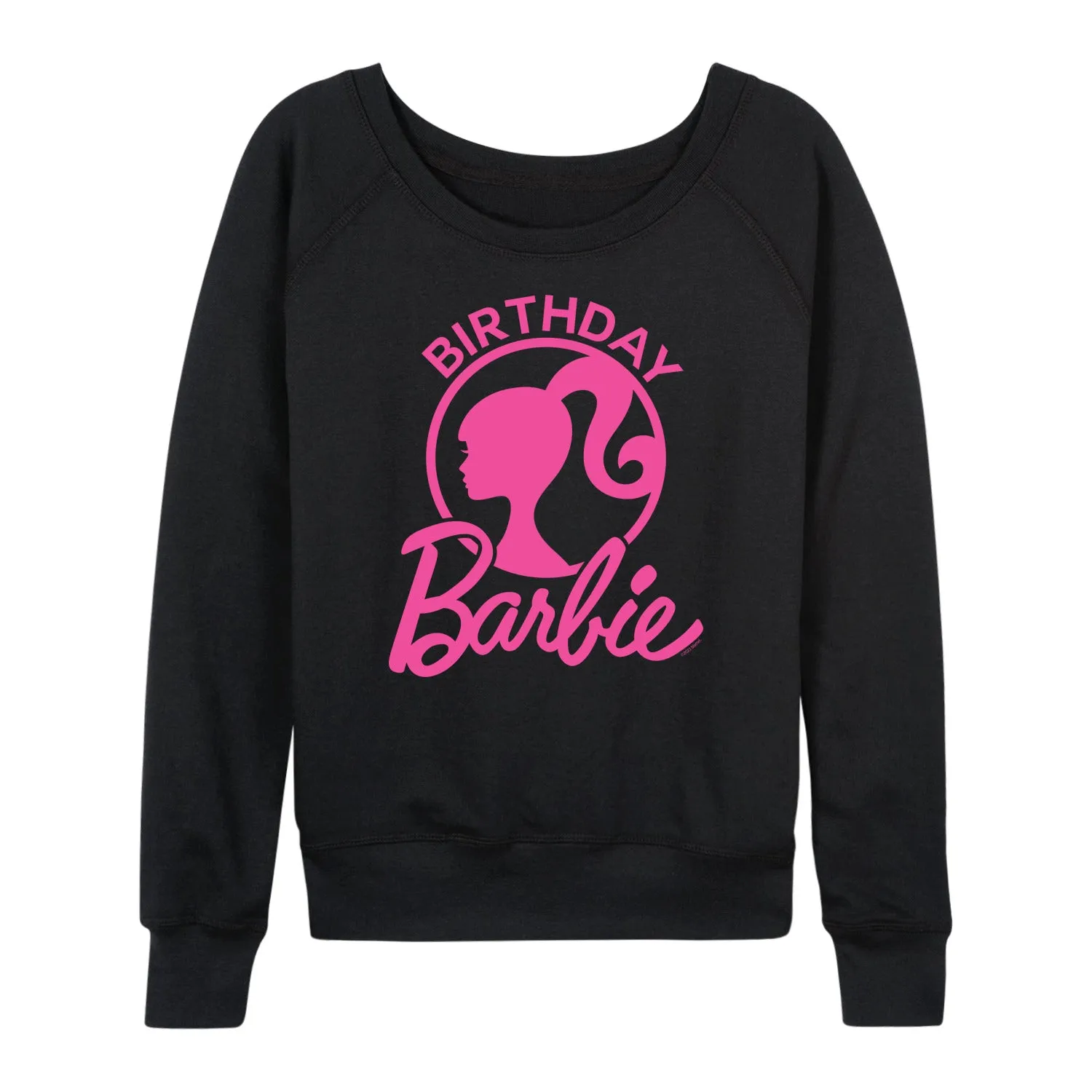 Barbie - Birthday - Women's Lightweight French Terry Long Sleeve Shirt sold by Zulily product image thumbnail 4