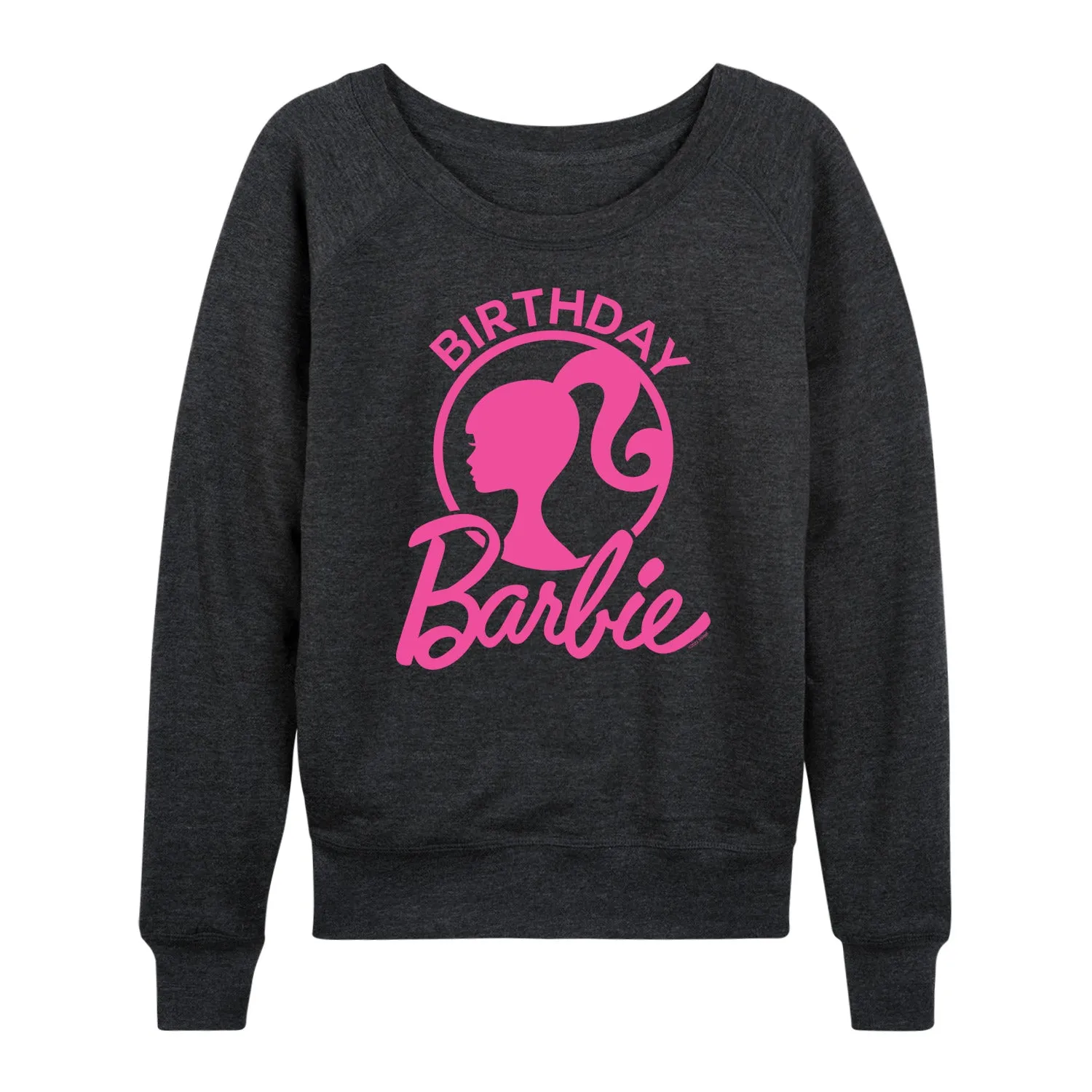 Barbie - Birthday - Women's Lightweight French Terry Long Sleeve Shirt sold by Zulily product image thumbnail 5