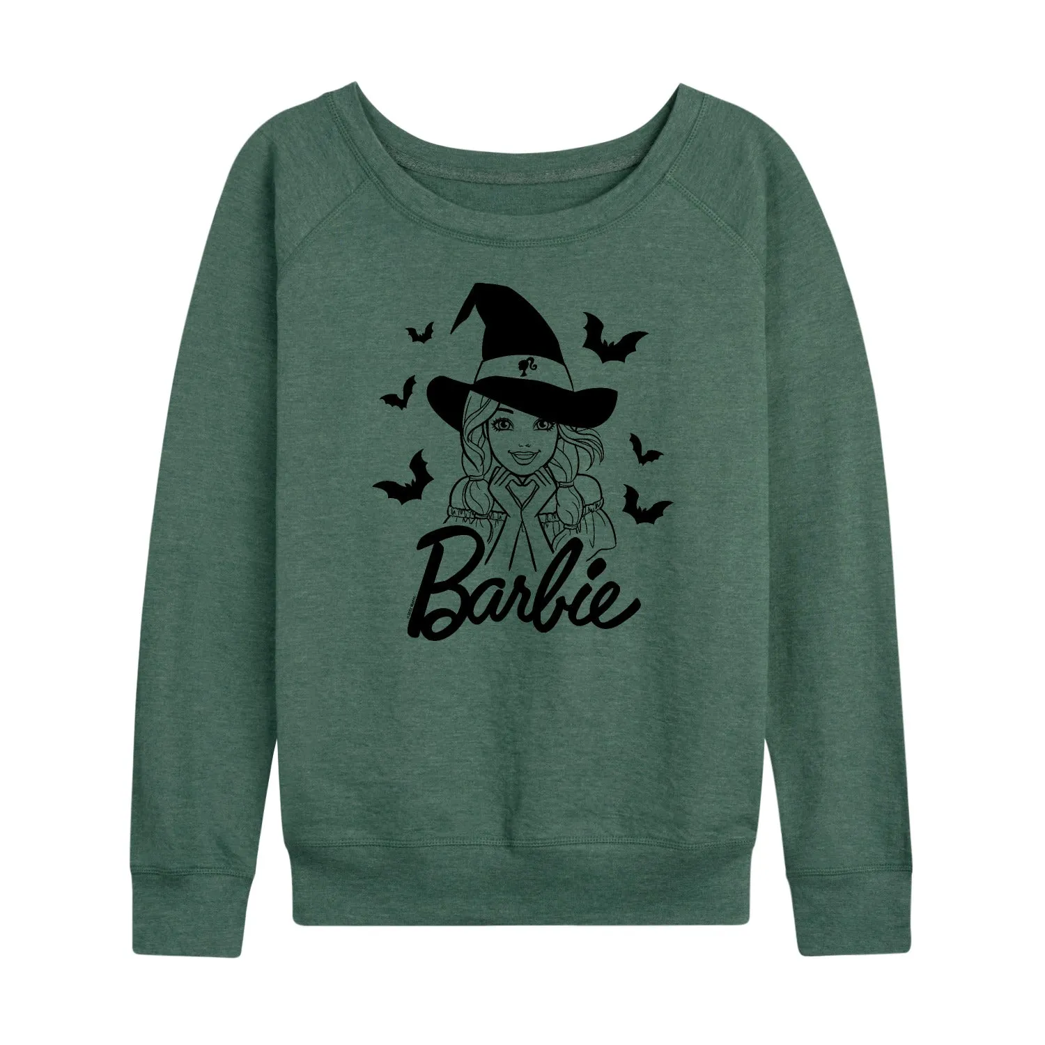 Barbie - Witch Barbie - Women's Lightweight French Terry Long Sleeve Shirt sold by Zulily product image thumbnail 4