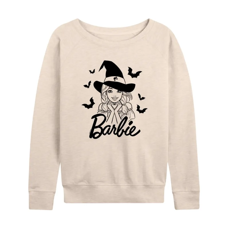 Barbie - Witch Barbie - Women's Lightweight French Terry Long Sleeve Shirt sold by Zulily