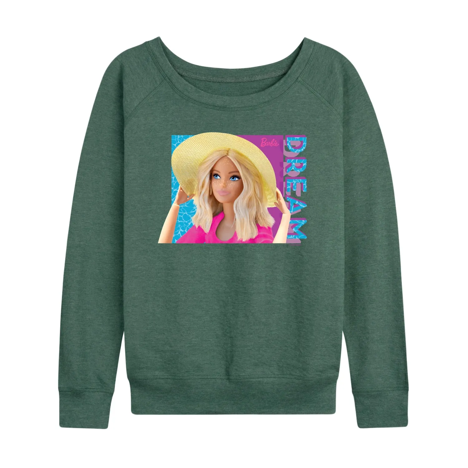 Barbie - Dream - Sun Hat - Women's Lightweight French Terry Long Sleeve Shirt sold by Zulily product image thumbnail 5