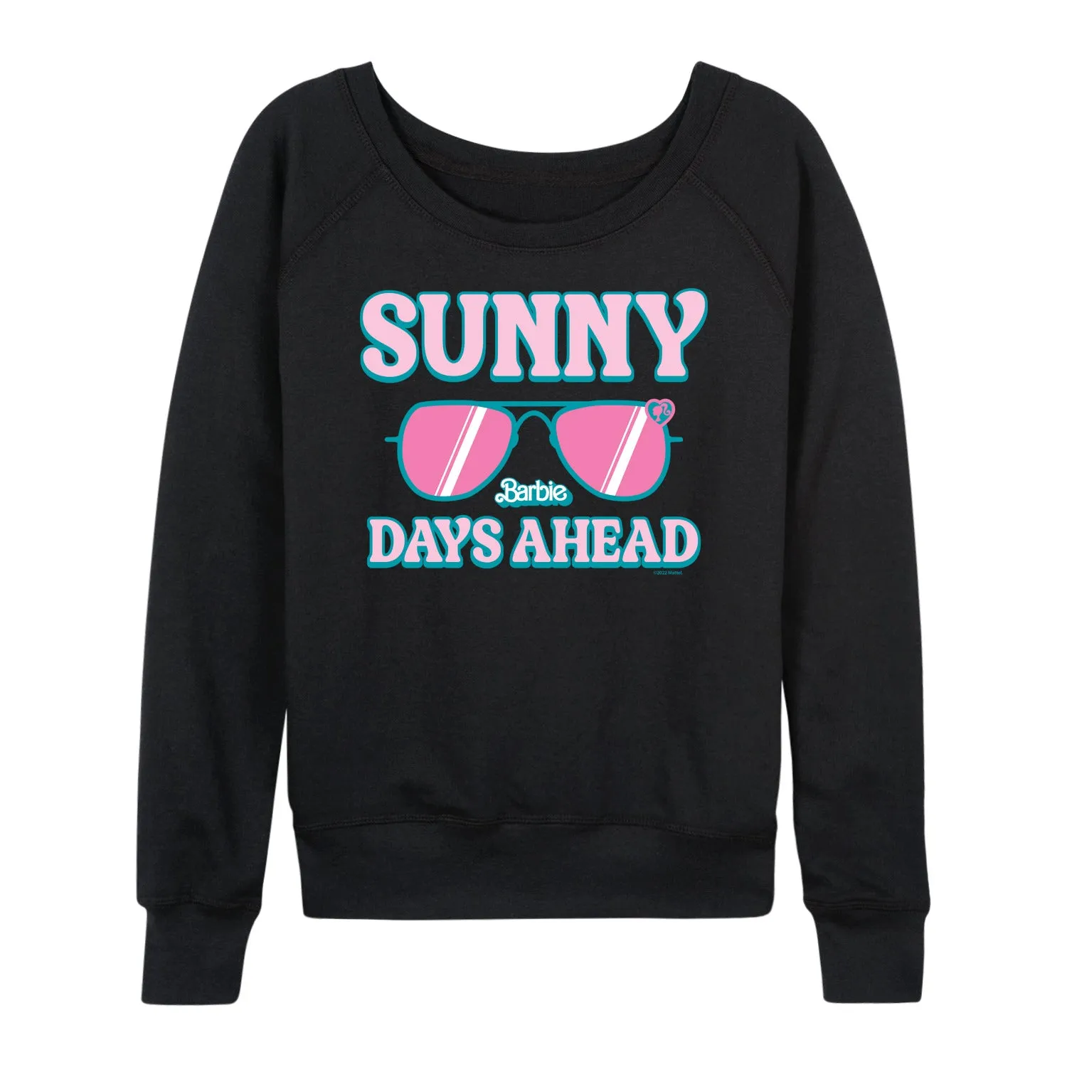 Barbie - Sunny Days Ahead - Sunglasses - Women's Lightweight French Terry Long Sleeve Shirt sold by Zulily product image thumbnail 4